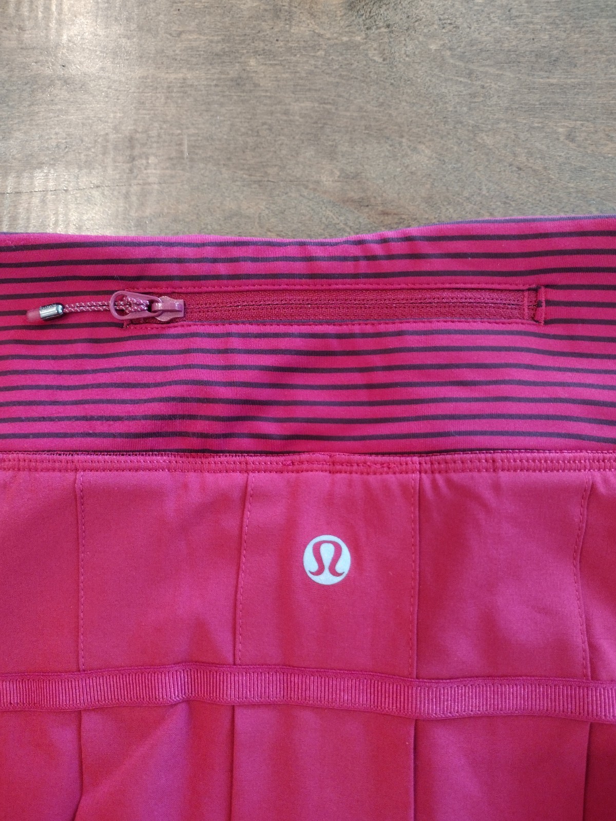 LULULEMON Women’s EUC raspberry Bumble Berry Pace Setter tennis Skirt Skort – 6