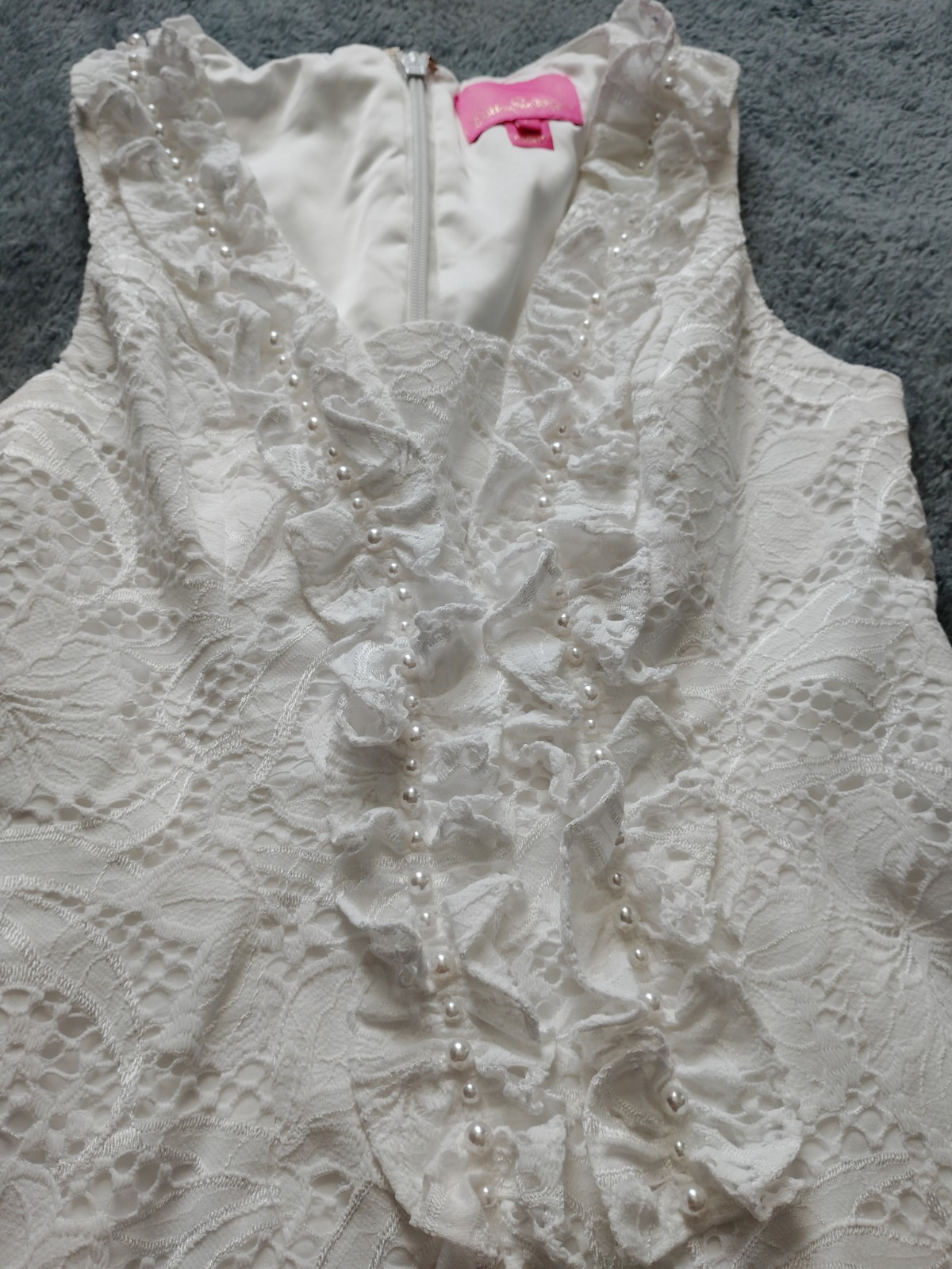 Lilly Pulitzer Women’s Dress Size 0, White, Sleeveless