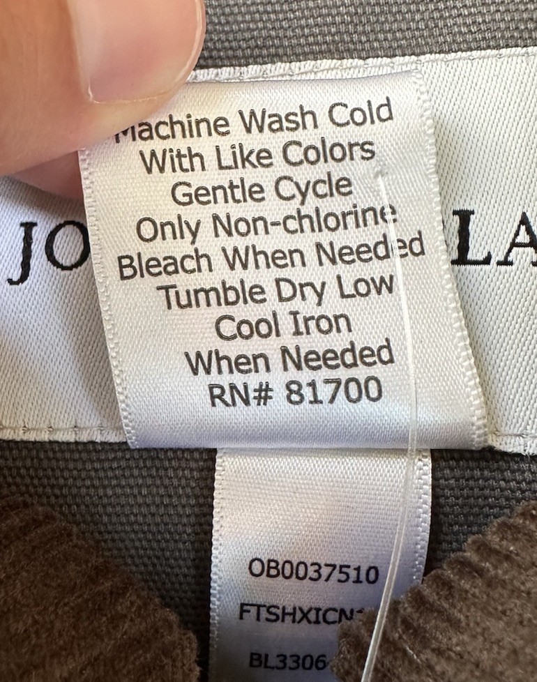 John Blair NWOT Men’s Button Up Jacket Size 2XL Steel Blue I11