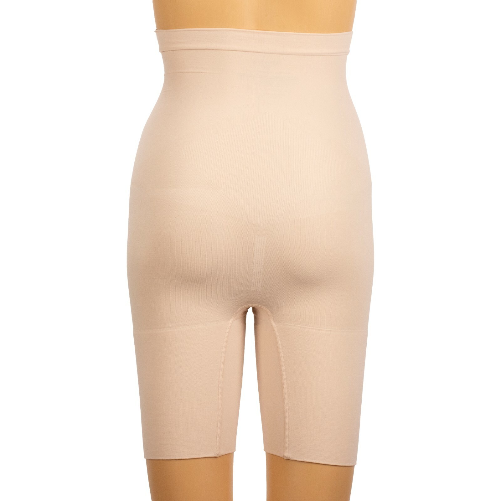 Spanx High-Waisted Shaper Shorts Tummy Control 2745 Soft Nude Size XL
