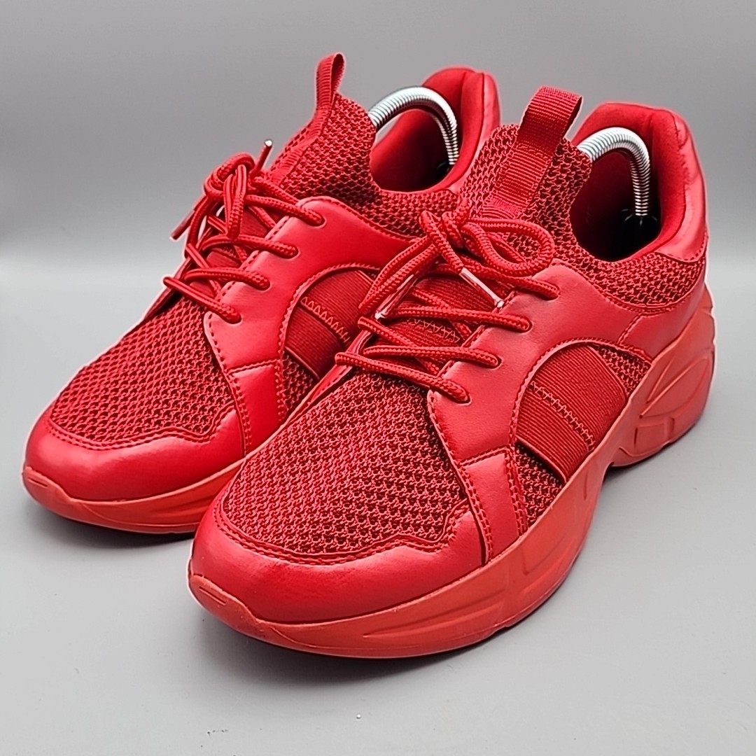 Call It Spring Women’s Knit Red Size 10 Fashion Sneaker Vegan
