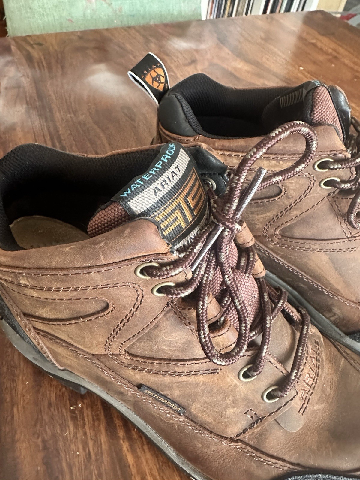 Ariat 10004138 (70063) ATS Womens Terrain Hiking Endurance Brown Boots Sz 7 B