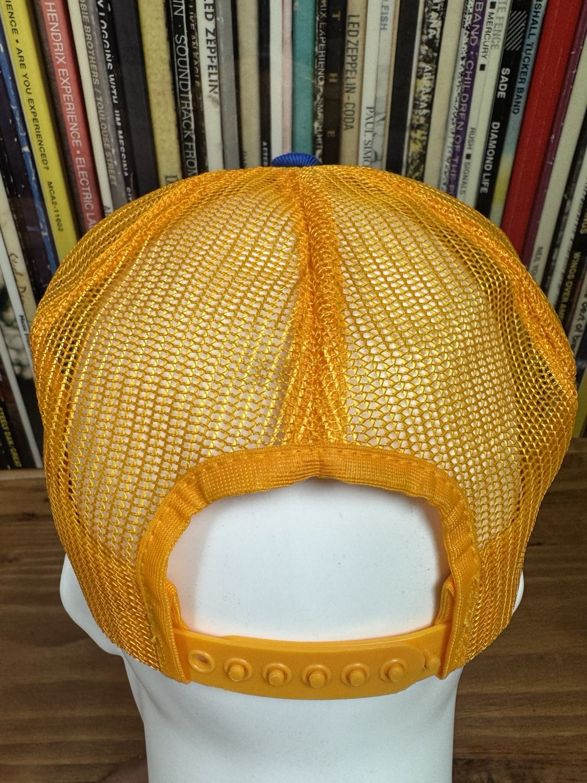 Deadstock 80’s Vintage Napa Patch Hat All-Mesh Snapback Louisville Mfg Co MINT!