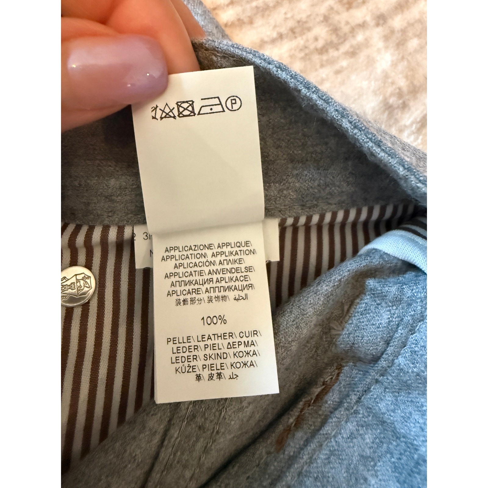 Brunello Cucinelli Gray 5-Pocket Wool Pants Men’s 56 IT US 40×33