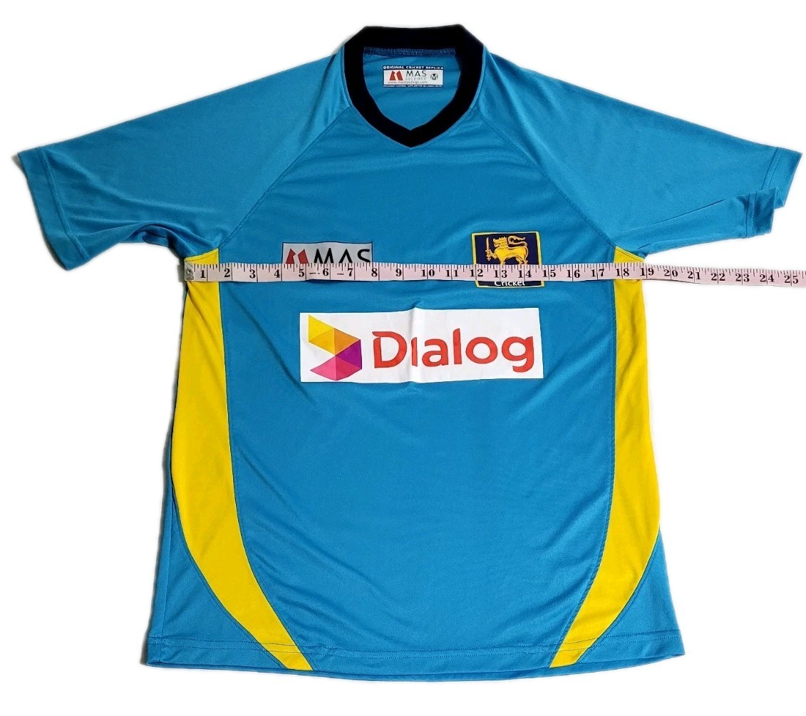 Authentic Original Cricket Replica Blue Jersey Sri Lanka By MAS Holdings Size M