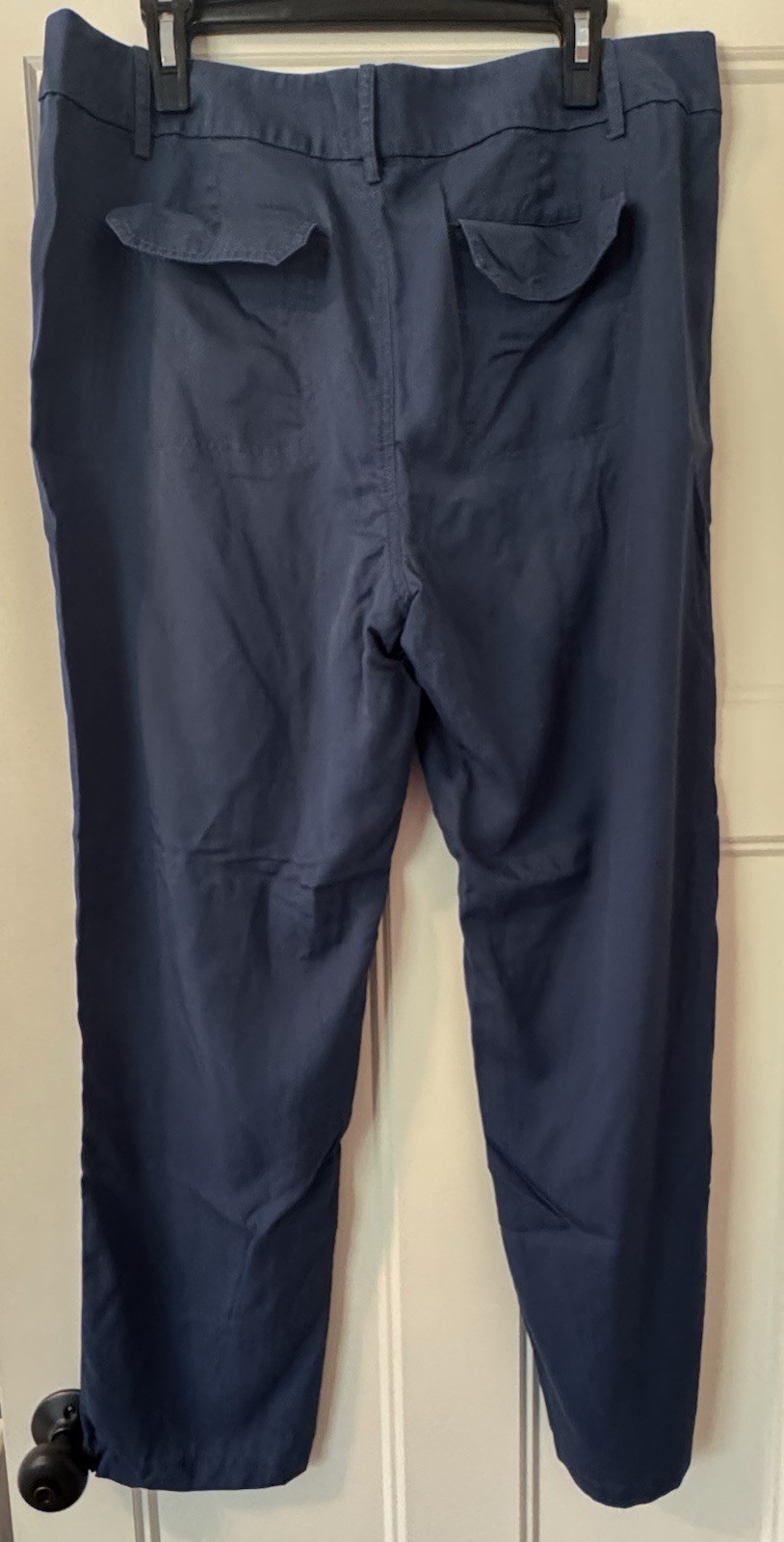 Ann Taylor Factory Womens Lightweight Blue Pants Size 14