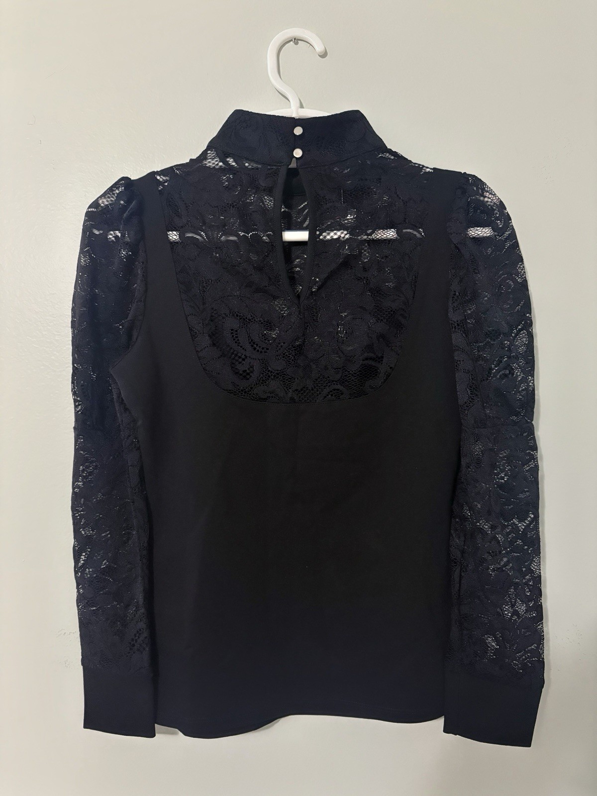 Puff Sleeve Top – Jet Black