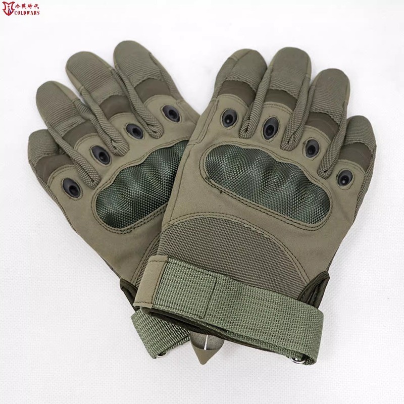 Russian Special Forces Tactical Outdoor Wear-resisting Carbon Fiber Gloves 1Pair