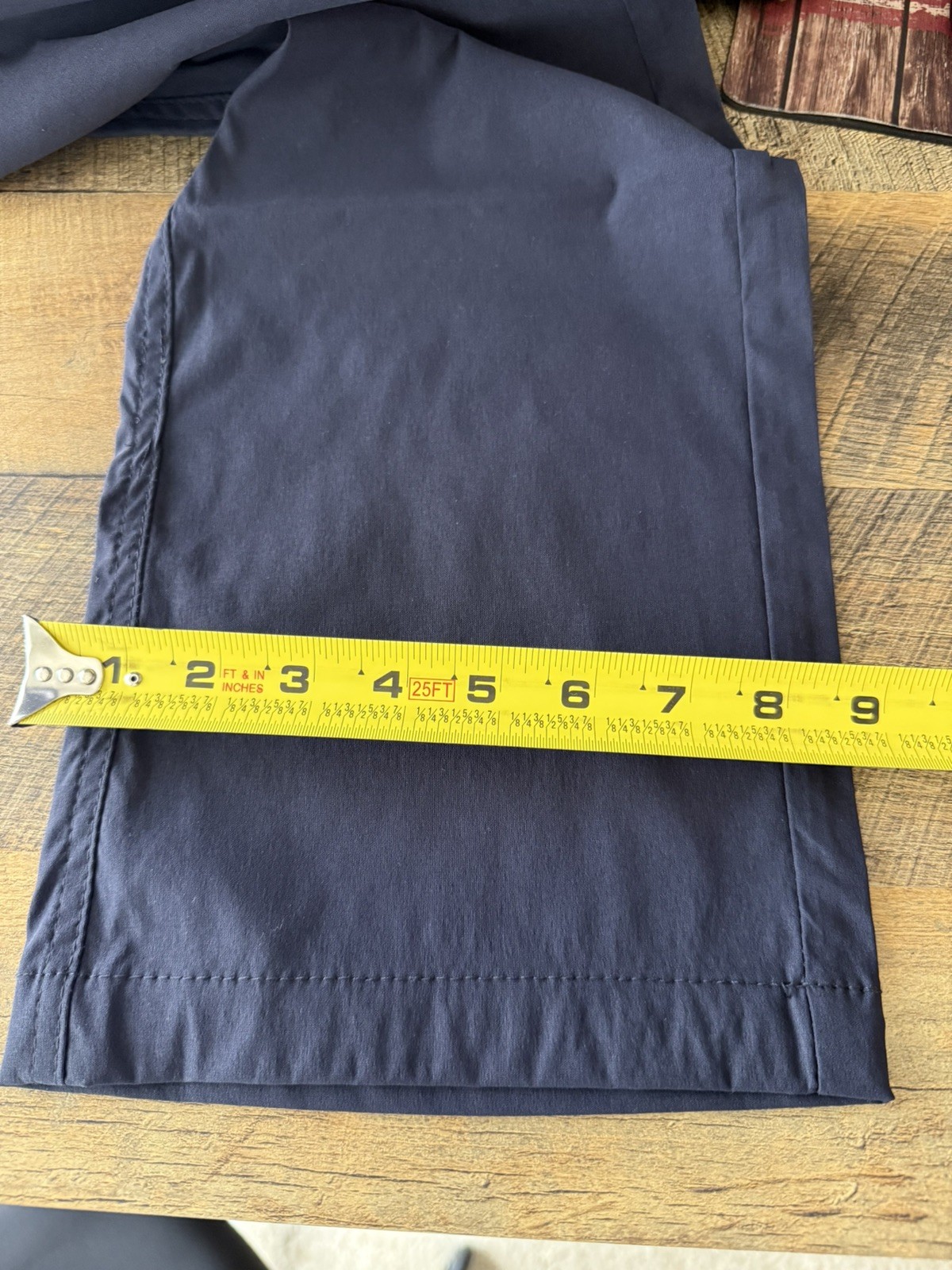 UB Tech Pants Mens Size 34×34 Blue Comfort Waist Chino Stretch UPF 50 Travel NEW