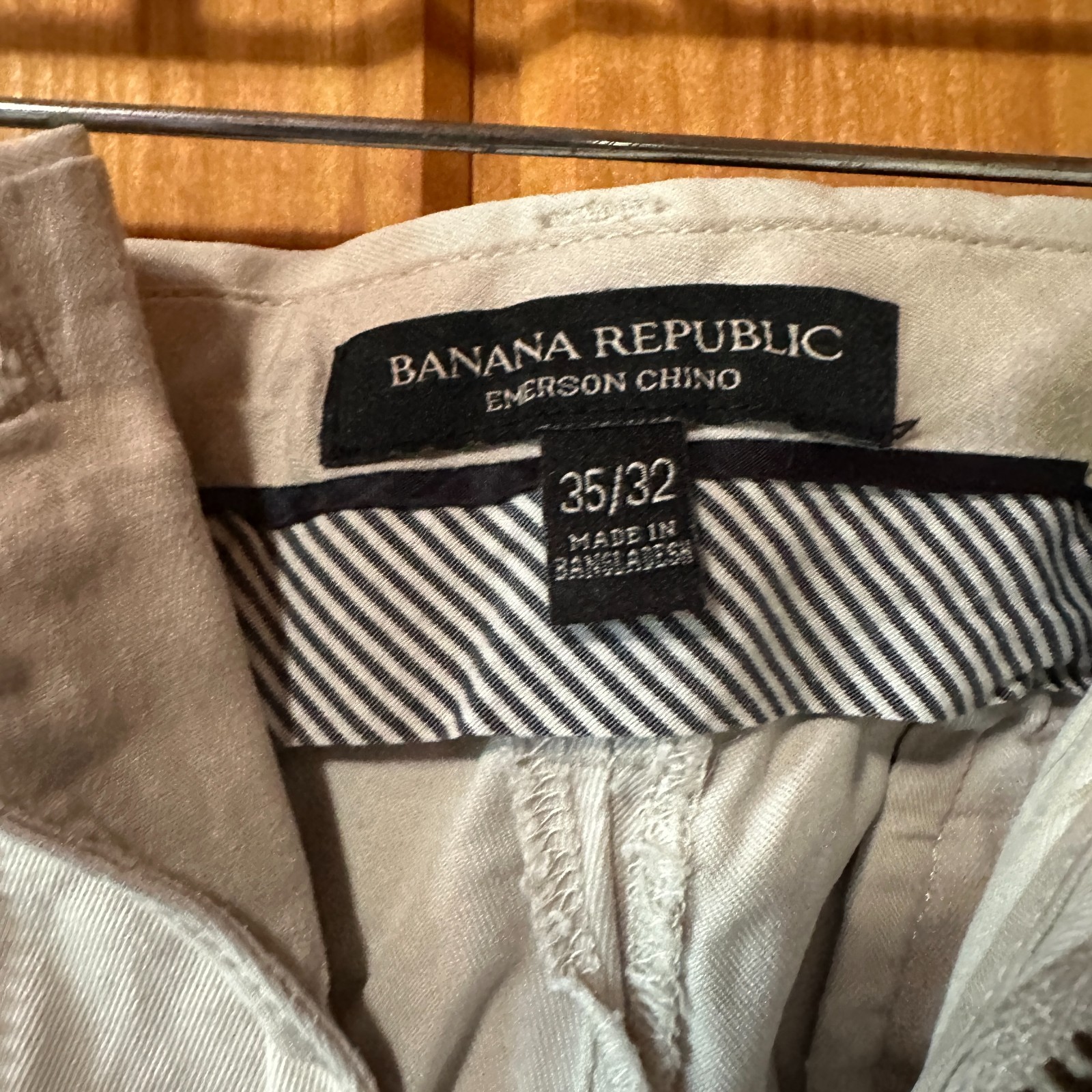 Banana Republic Emerson Chino Pants 35/32