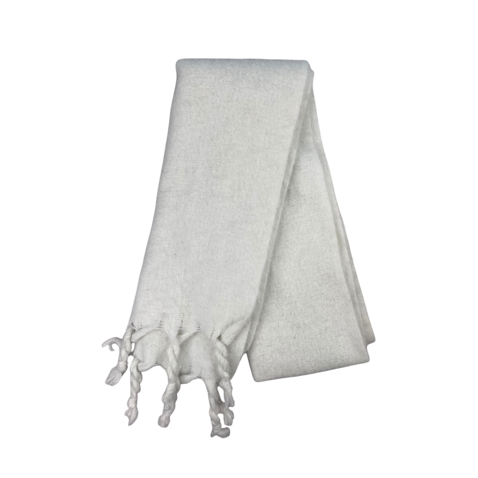 Womens Wool Viscose Blend Scarf Soft Warm Winter Fall Accessory 20/80 Wool/Vis