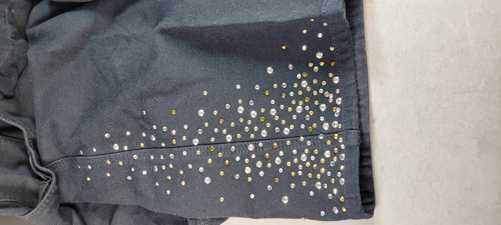 Dream Jeannes by Quacker Factory Pants Women’s Size 2X Short Black Rhinestone