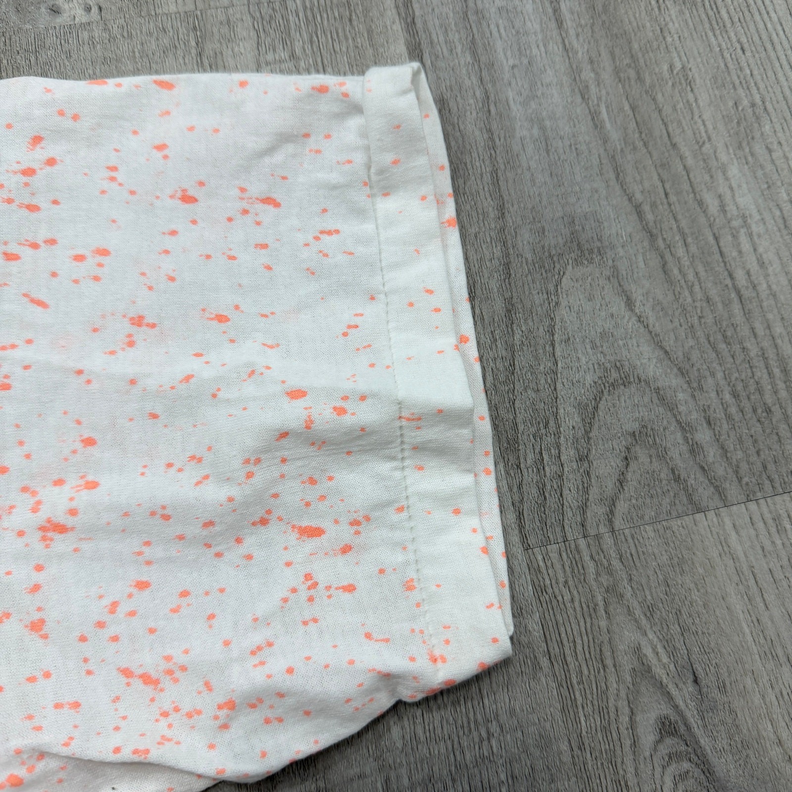 Vintage Iams Pet Food All Over Print Shirt Men’s Large White Orange 90s Cat Dog