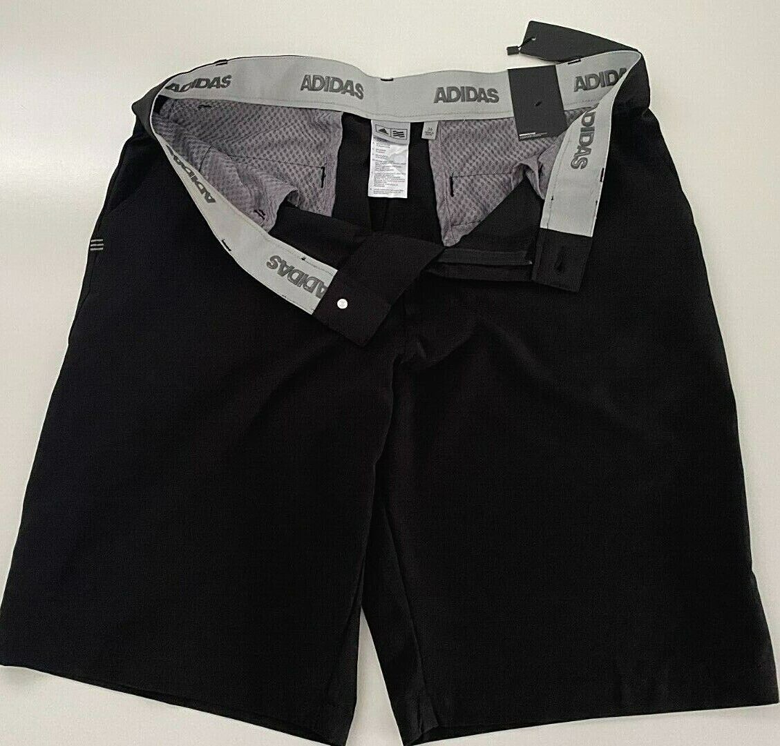 Adidas Ultimate 365 Stretch Golf Shorts 30 32 36 38 40 Solid Black Classic Z6