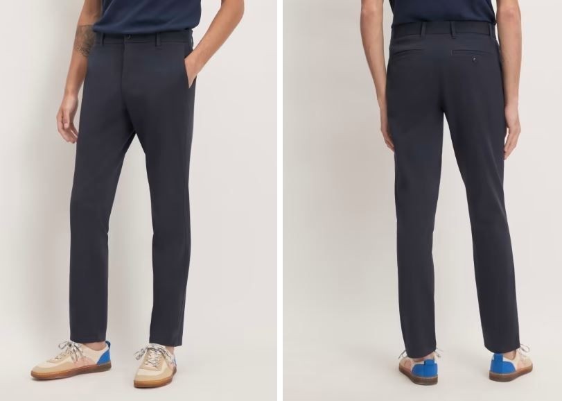 Everlane The Performance Chino | Uniform Deep Navy Slim Fit Size 33×32 NWT