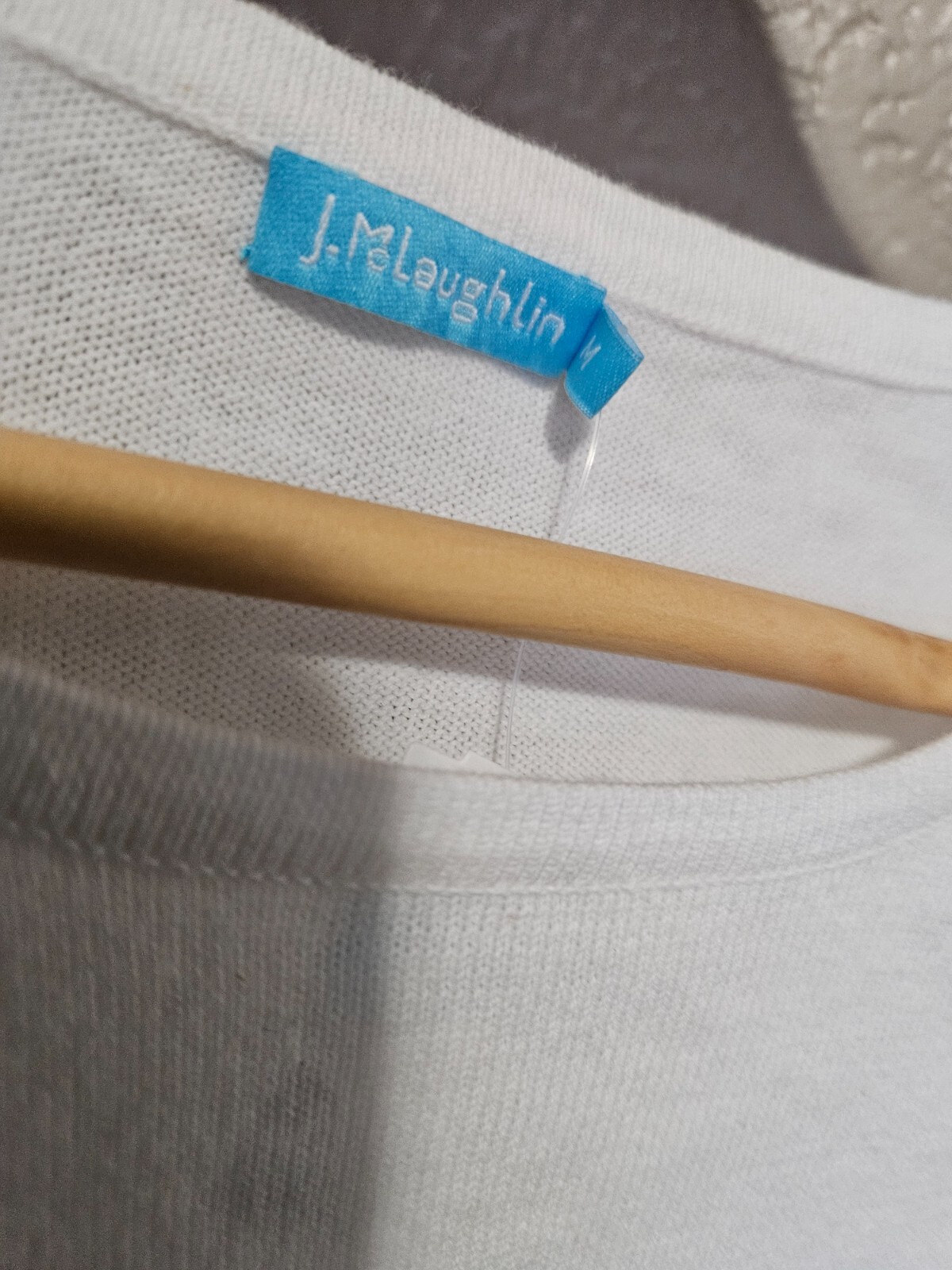 New J.Mclaughlin cotton lightweight sweater. Szm. RT$128.