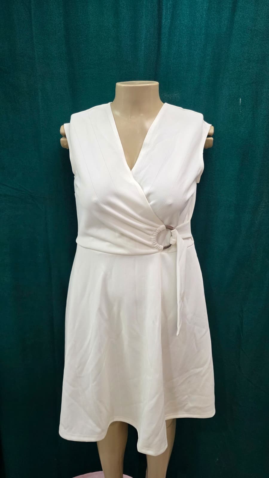 Maxi Faldas White Short Dress