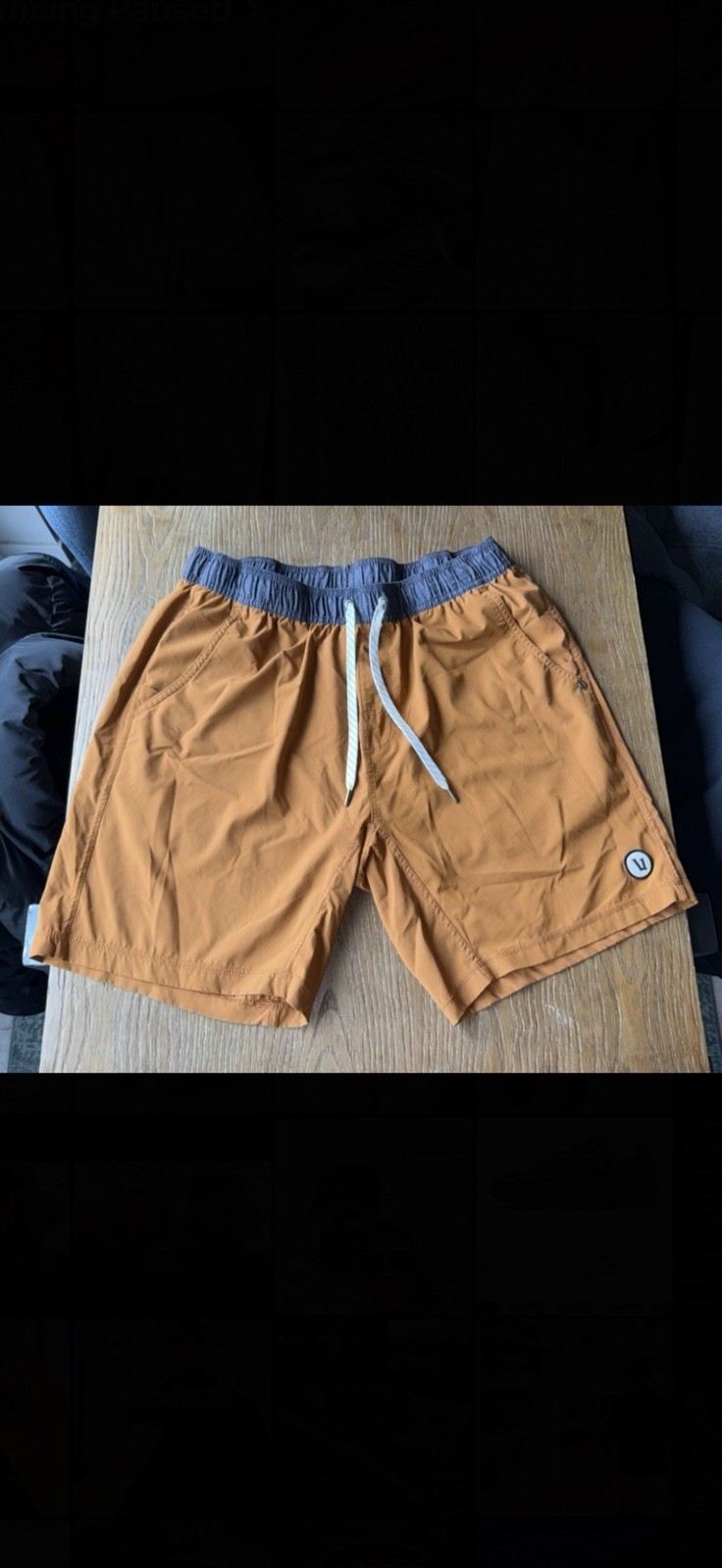 Vuori Kore Shorts 🔥🩳 Burnt orange Color way Sz Large