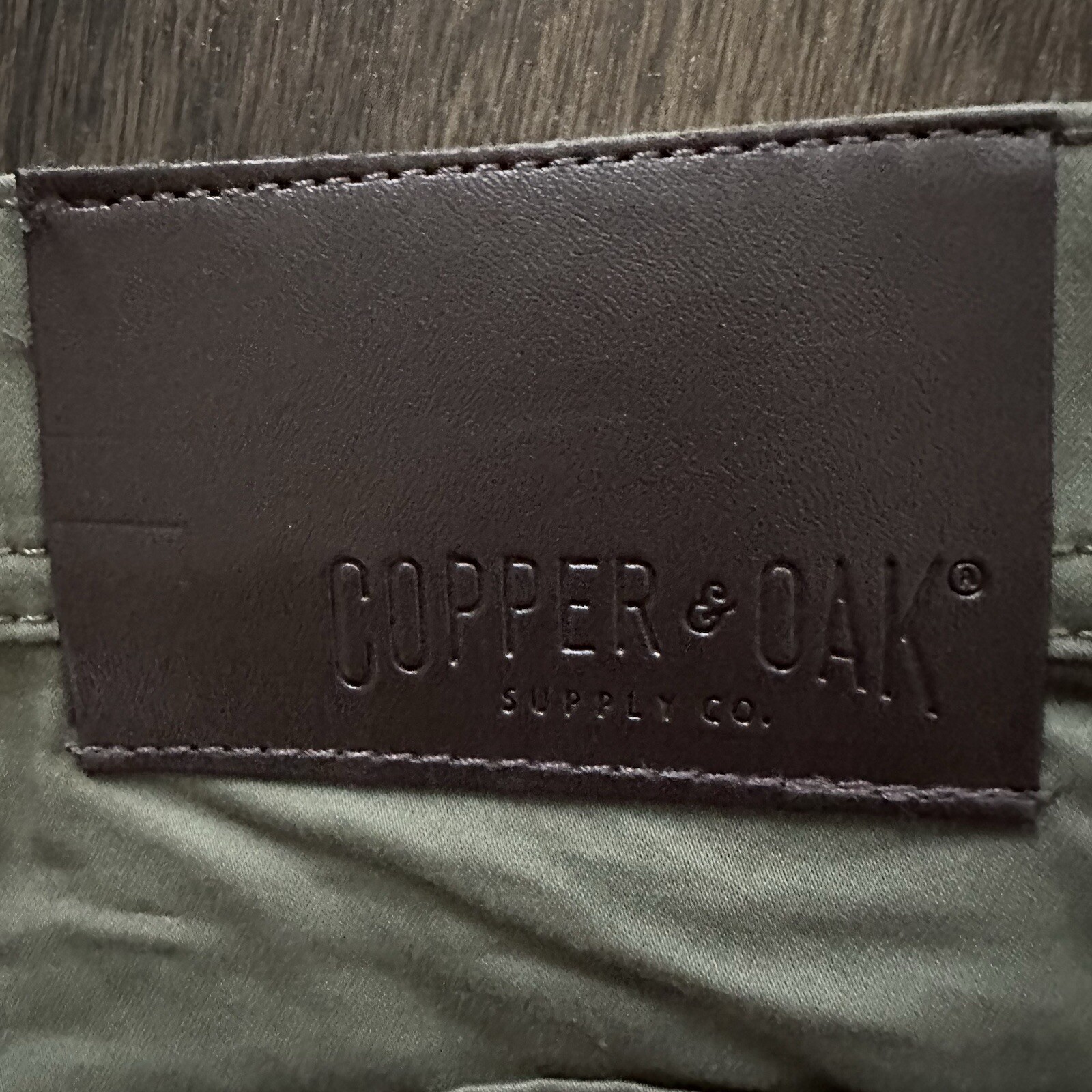 Copper & Oak NWT Men’s 36×30 Flex-Comfort 5-Pocket Pants Soft Olive Green NWT$65