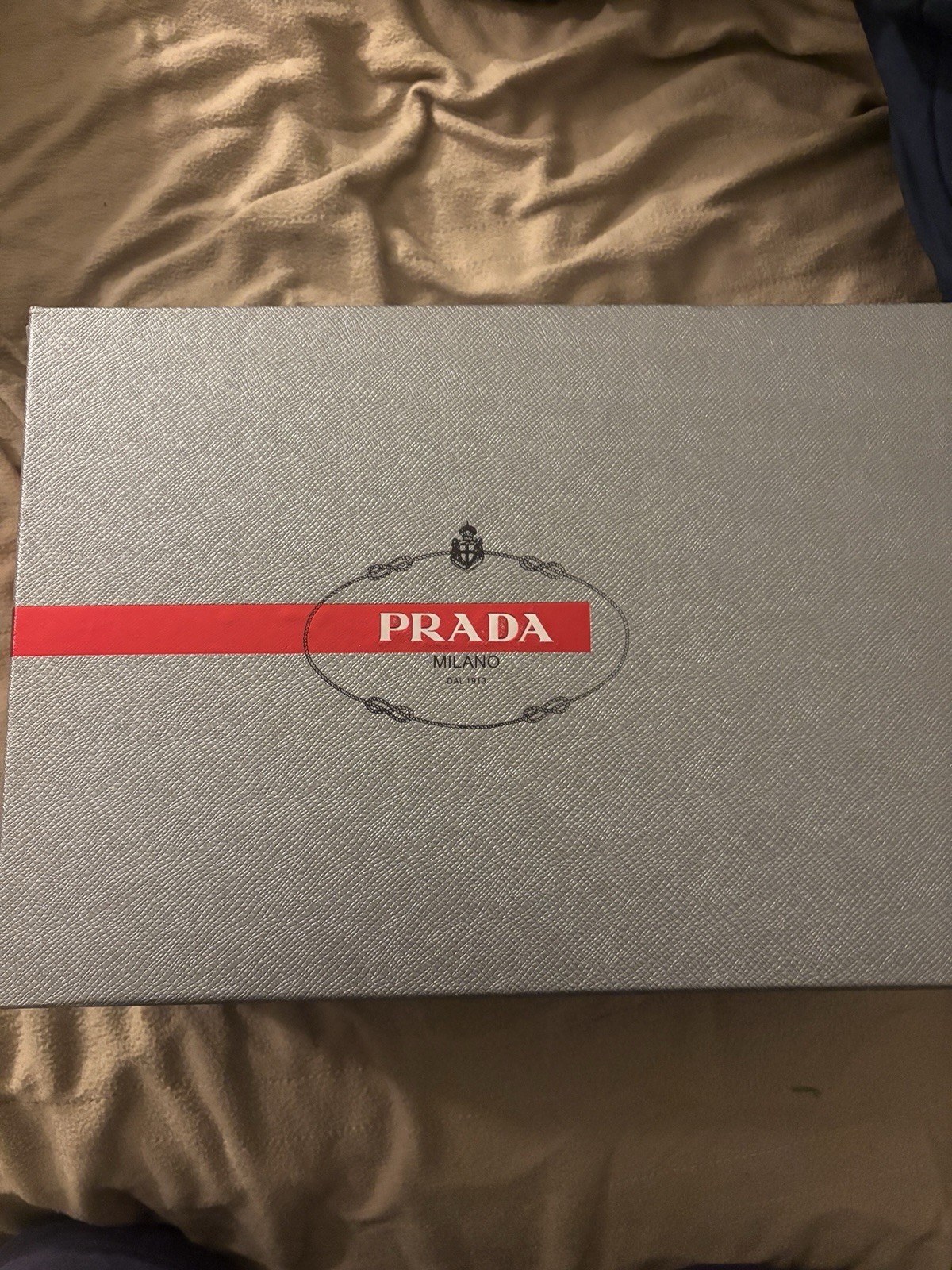 Prada Men’s Low Top Lace-Up Athletic Sneakers Colorblock Black Gray White