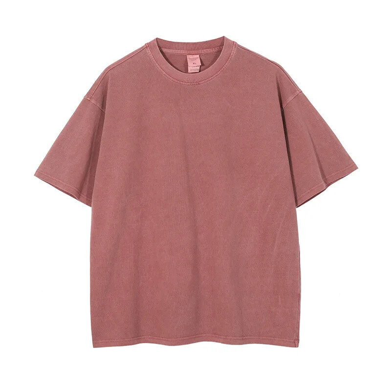 100% Cotton Washed Plain Oversized T-Shirts – Comfort and Style Combined!