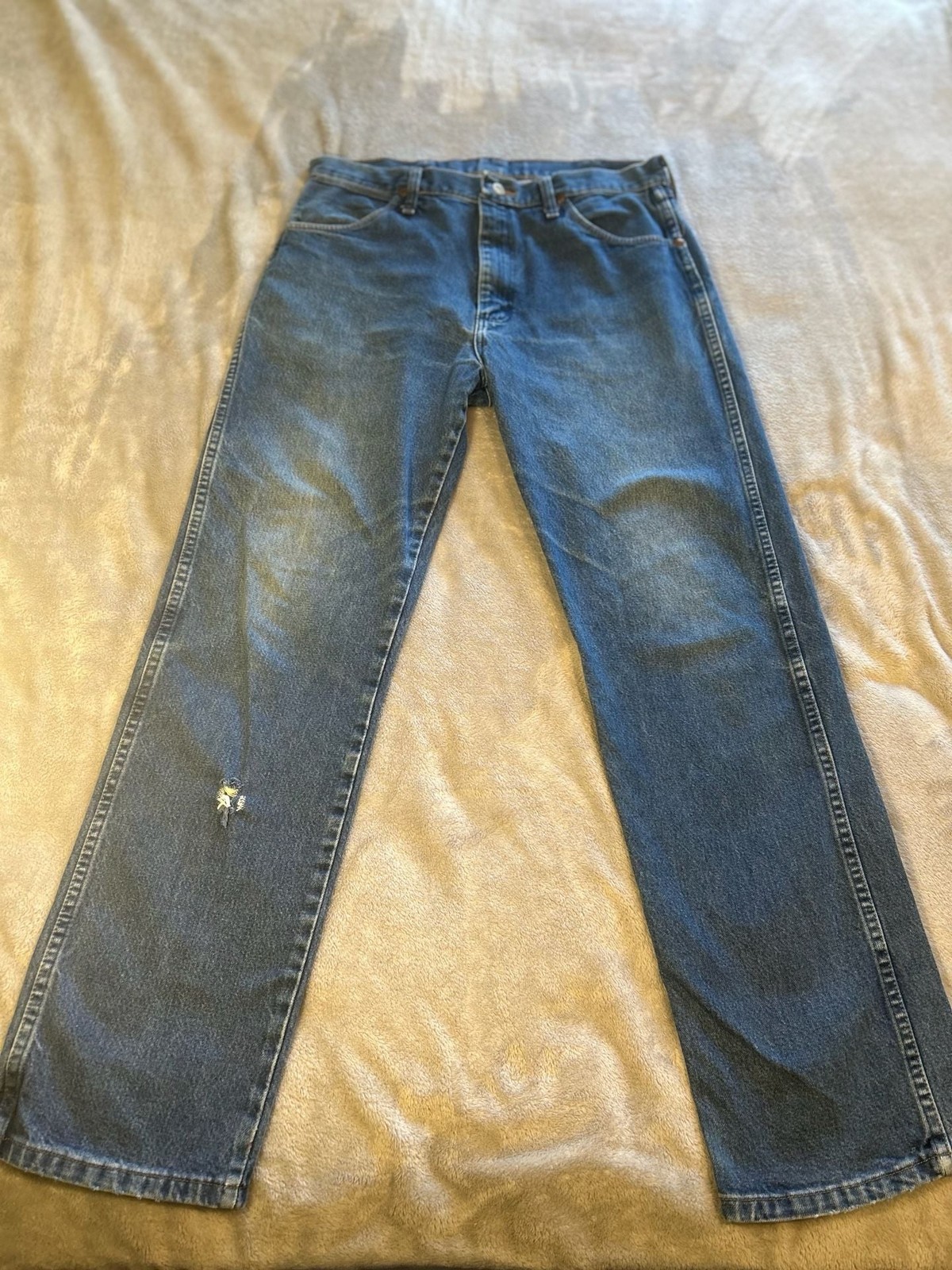 Vintage Wrangler 13MWZ Cowboy Cut Rigid Denim Jeans 33×32