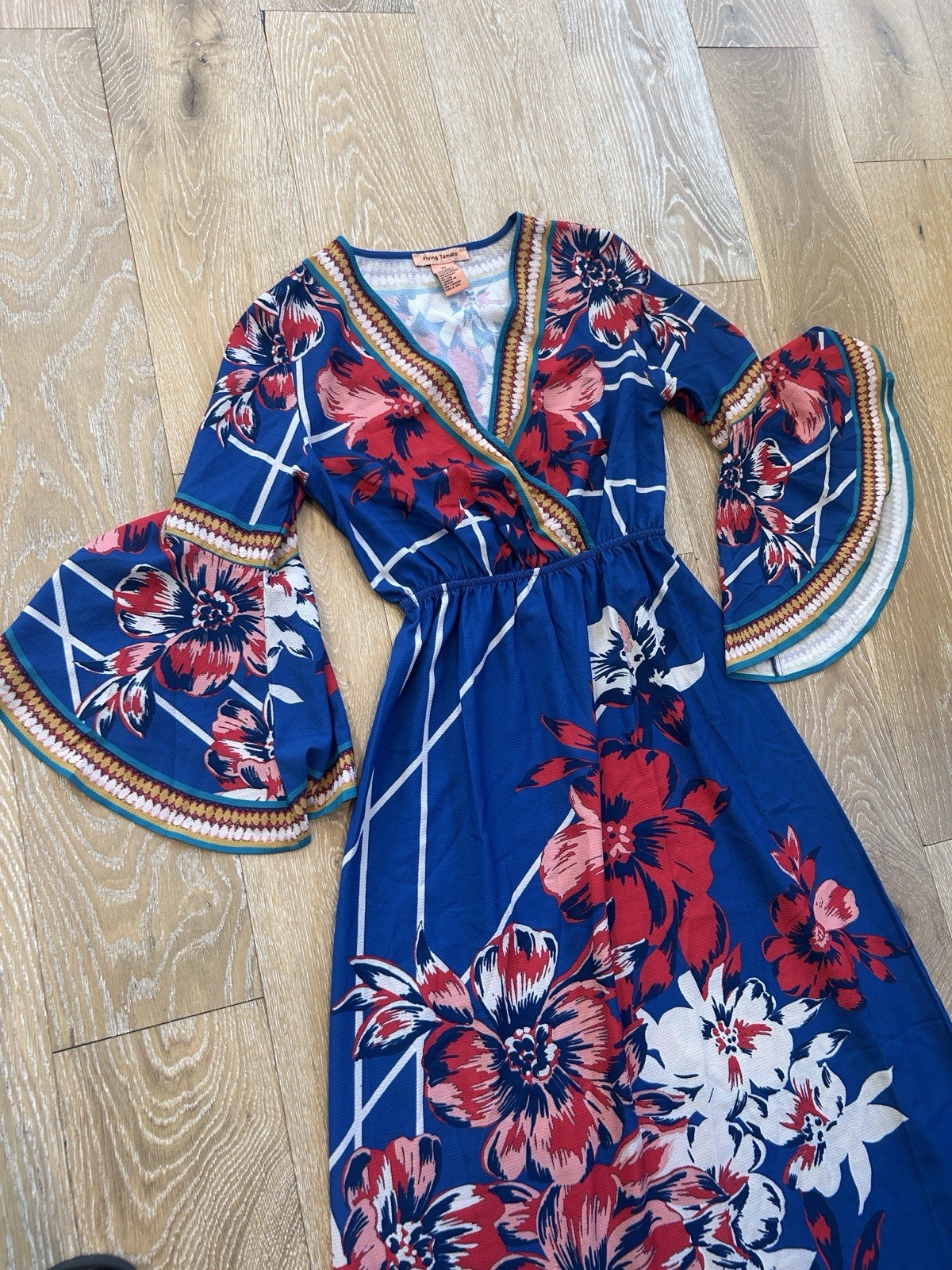Flying Tomato Boho Chic Maxi Dress Size XS