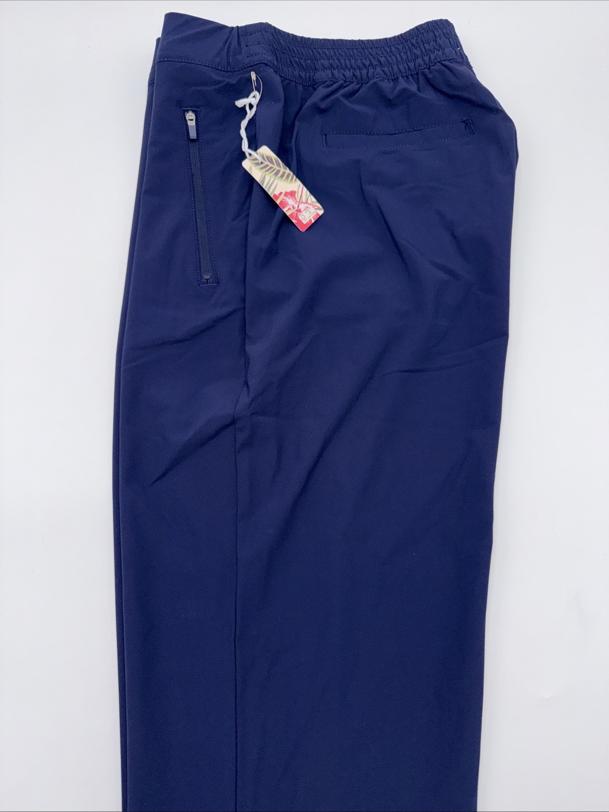 $110 Tommy Bahama Women’s Golf/Leisure Zip Pants – Navy Blue- Medium – New Tags