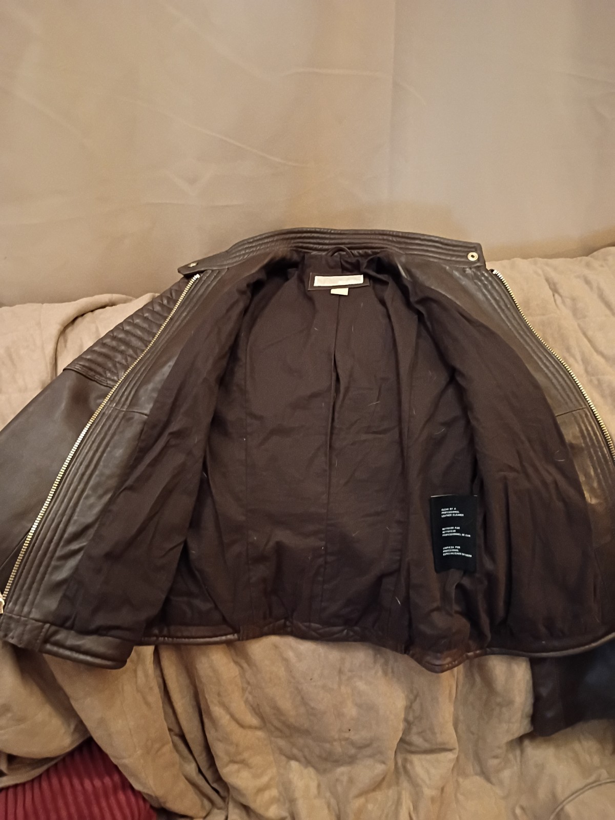 Michael Kors Leather Jacket