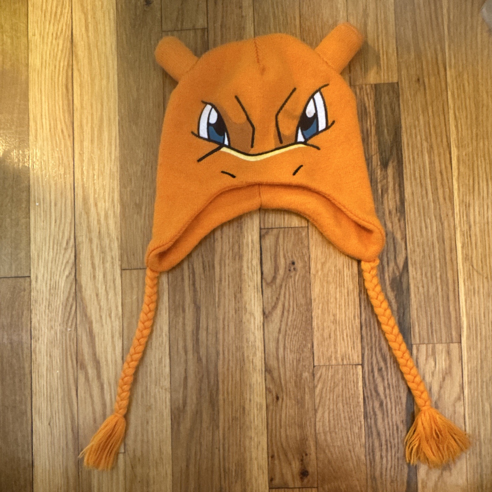 Official Pokemon Charizard Big Face Laplander Beanie Hat One Size Fits Most Rare