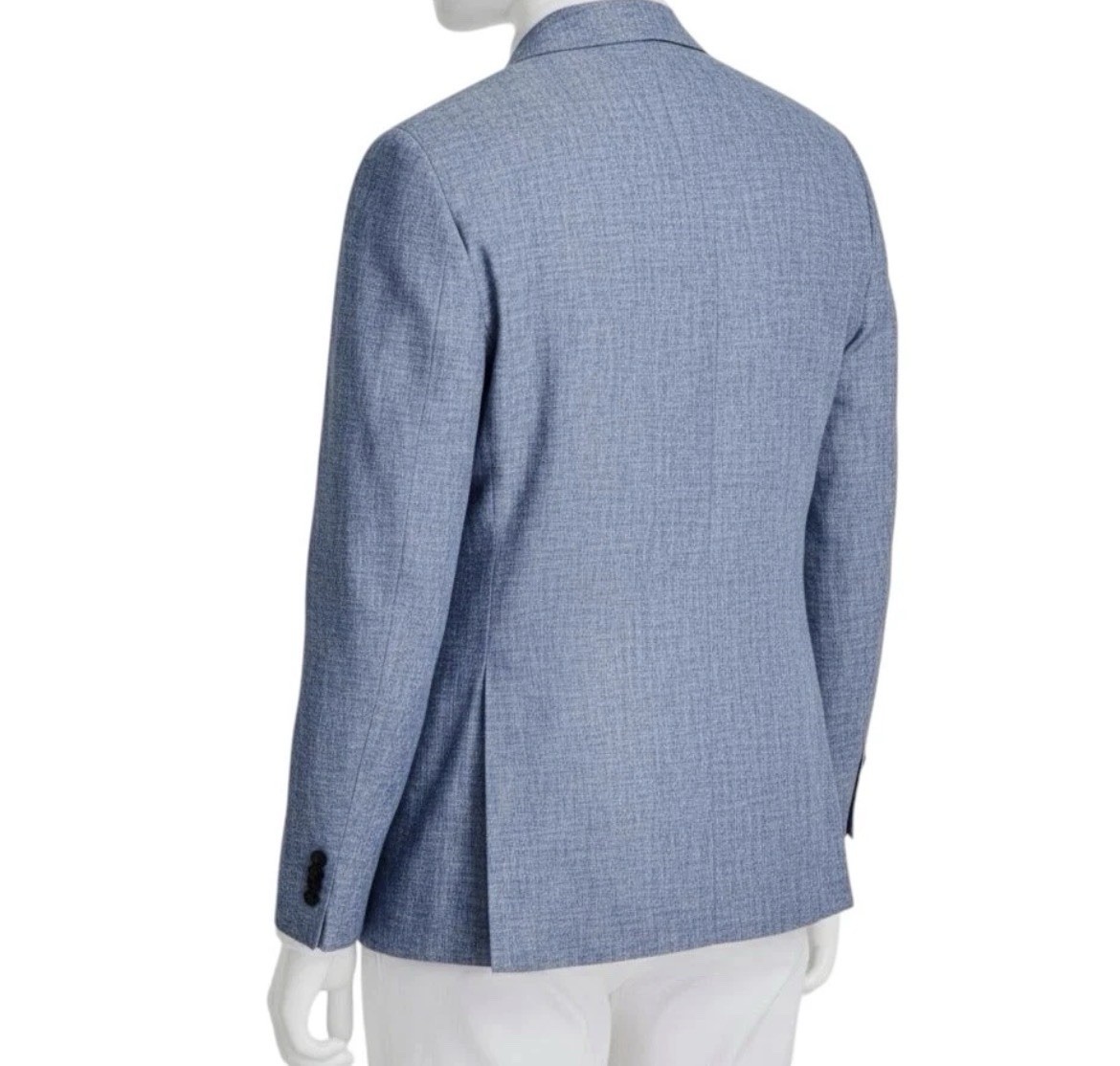 Tommy Hilfiger Mens Modern fit Linen Sport Coat Blazer 42 Long Light Blue