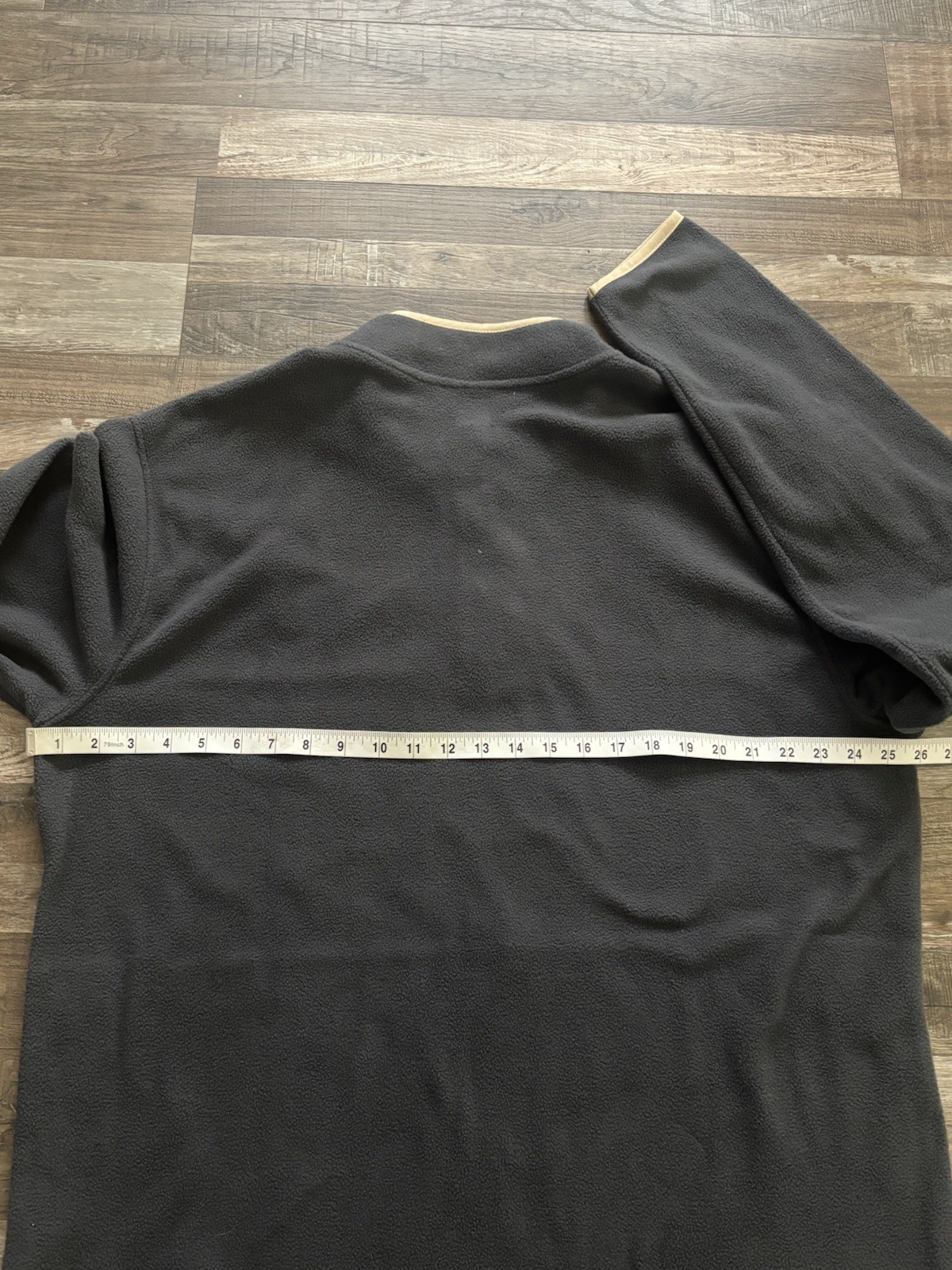 Hurley Blue Quarter Zip/snap Fleece Pullover Mens Sz XXL
