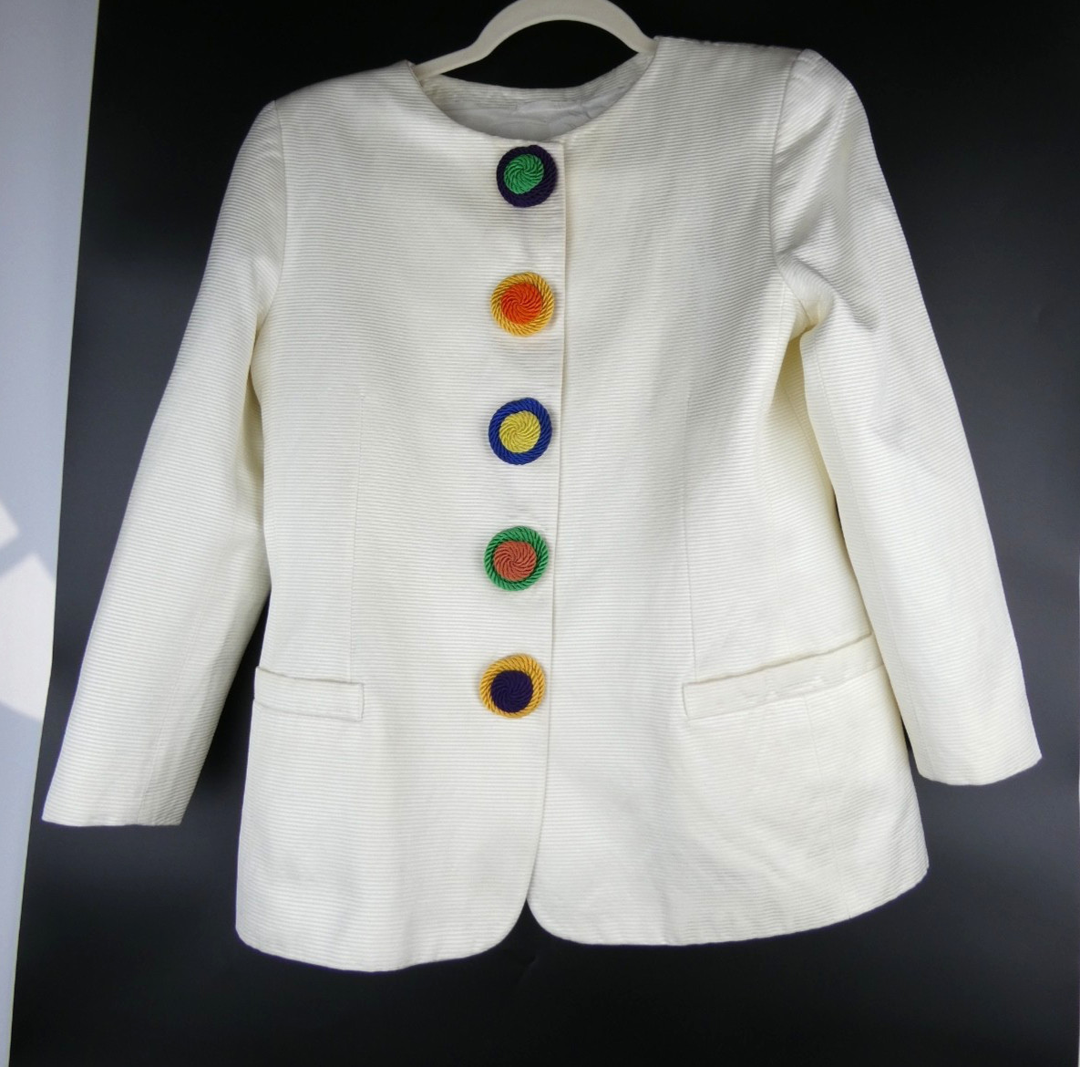 vintage ESCADA jacket size 40 Made in West Germany Unique-One Of The Kind!