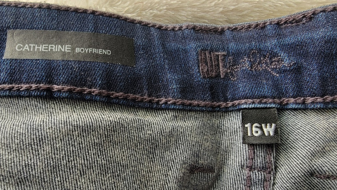 Kut from the Kloth Catherine Boyfriend Jeans NWT Dark Wash Size 16W KP494GQ4N