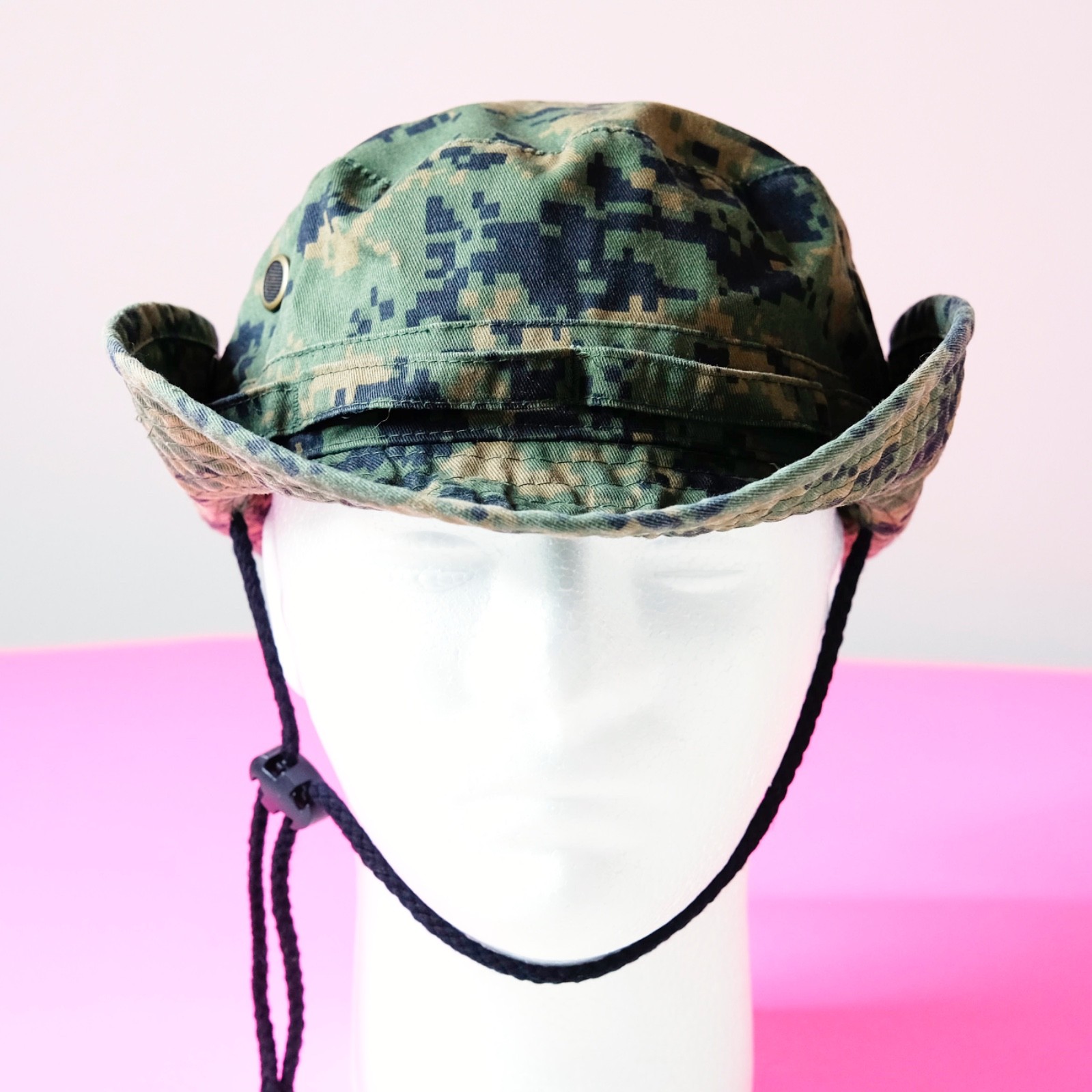 Newhattan Digi Camo Boonie Hat Tactical Military Safari Jungle Size S/M