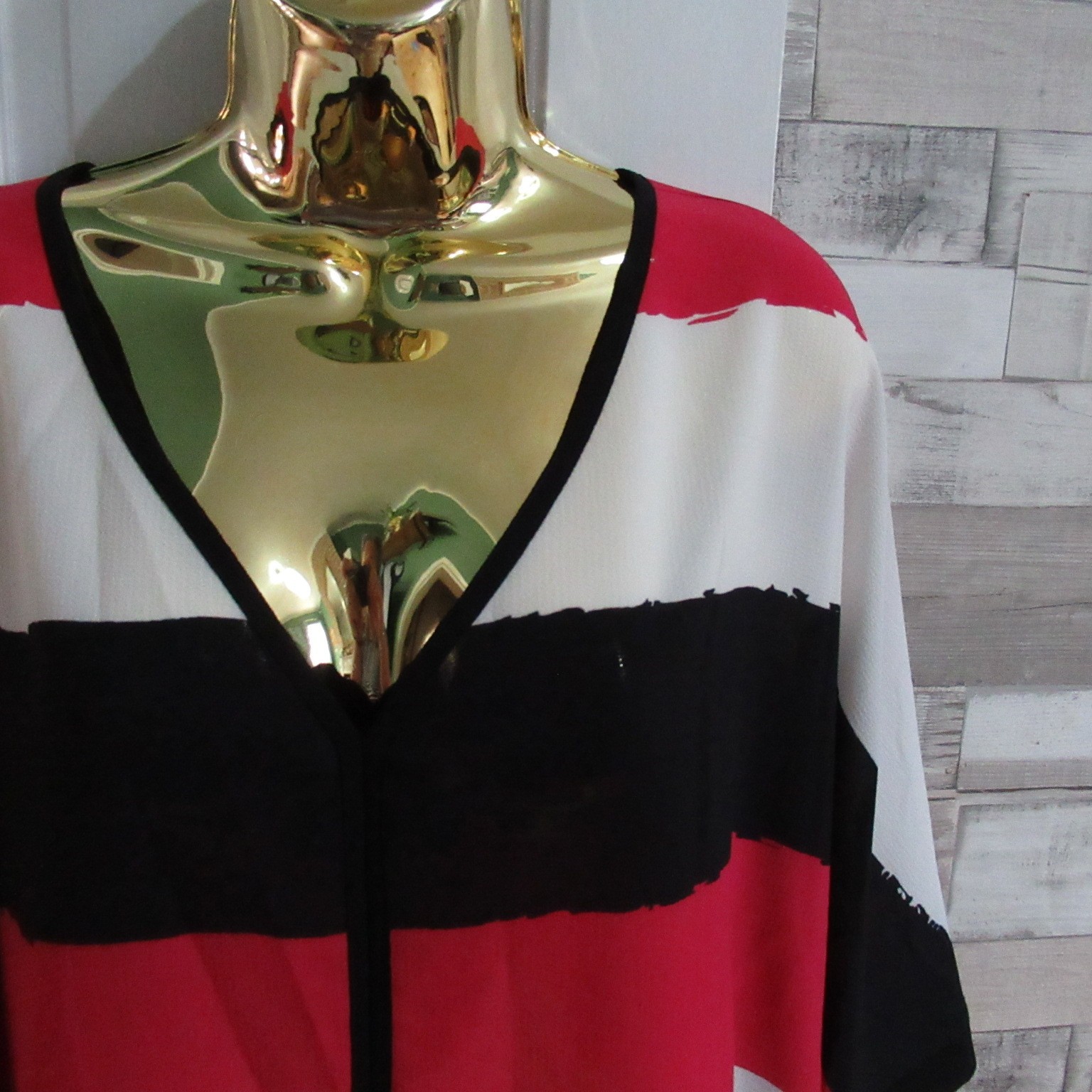 SOON ● size 18● pink black white blouse top womens ladies