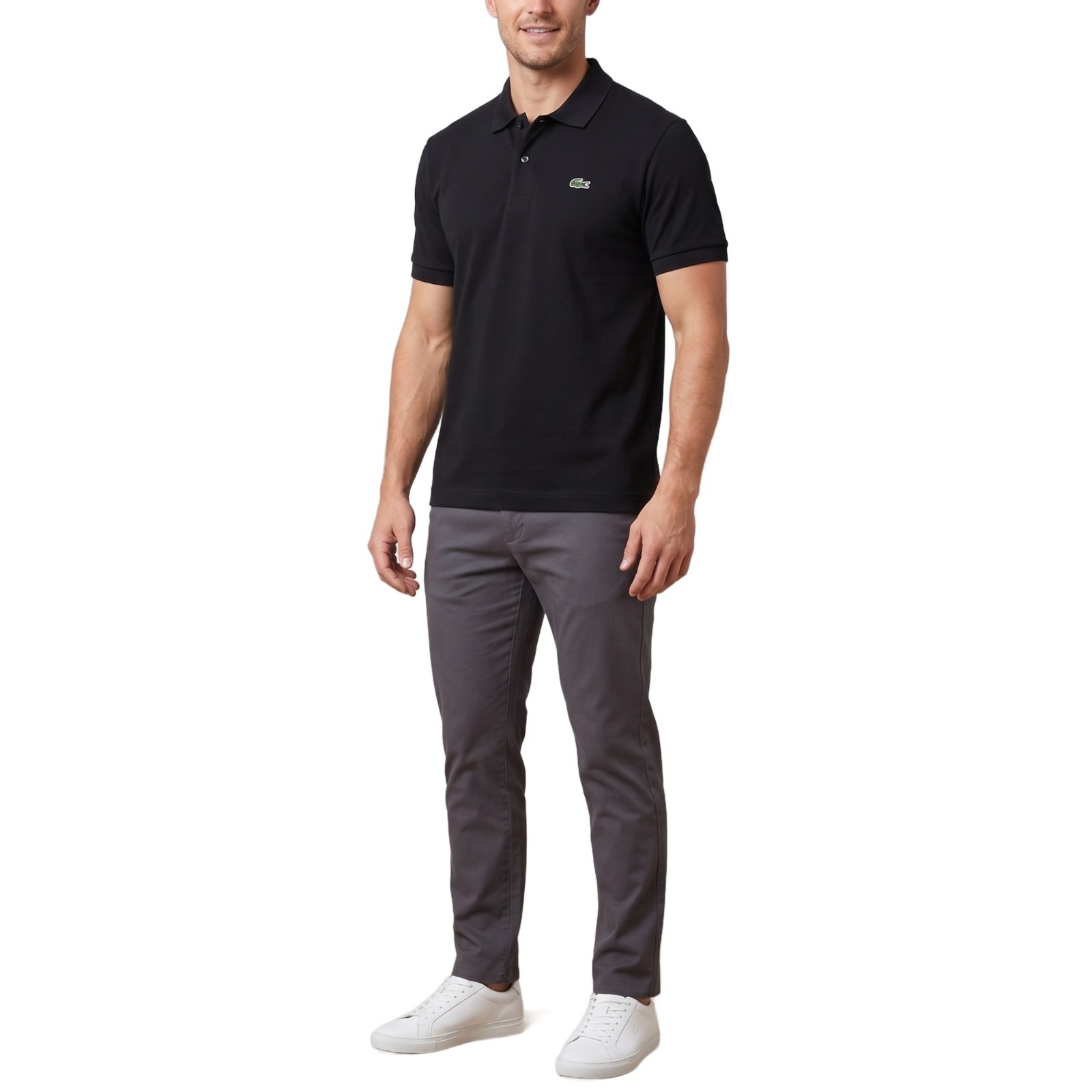 Lacoste Men’s Classic Fit Short Sleeve Cotton Pique Logo Casual Polo S-XXL NWT