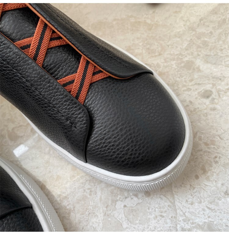 Men’s leather breathable sneakers Size 39-46