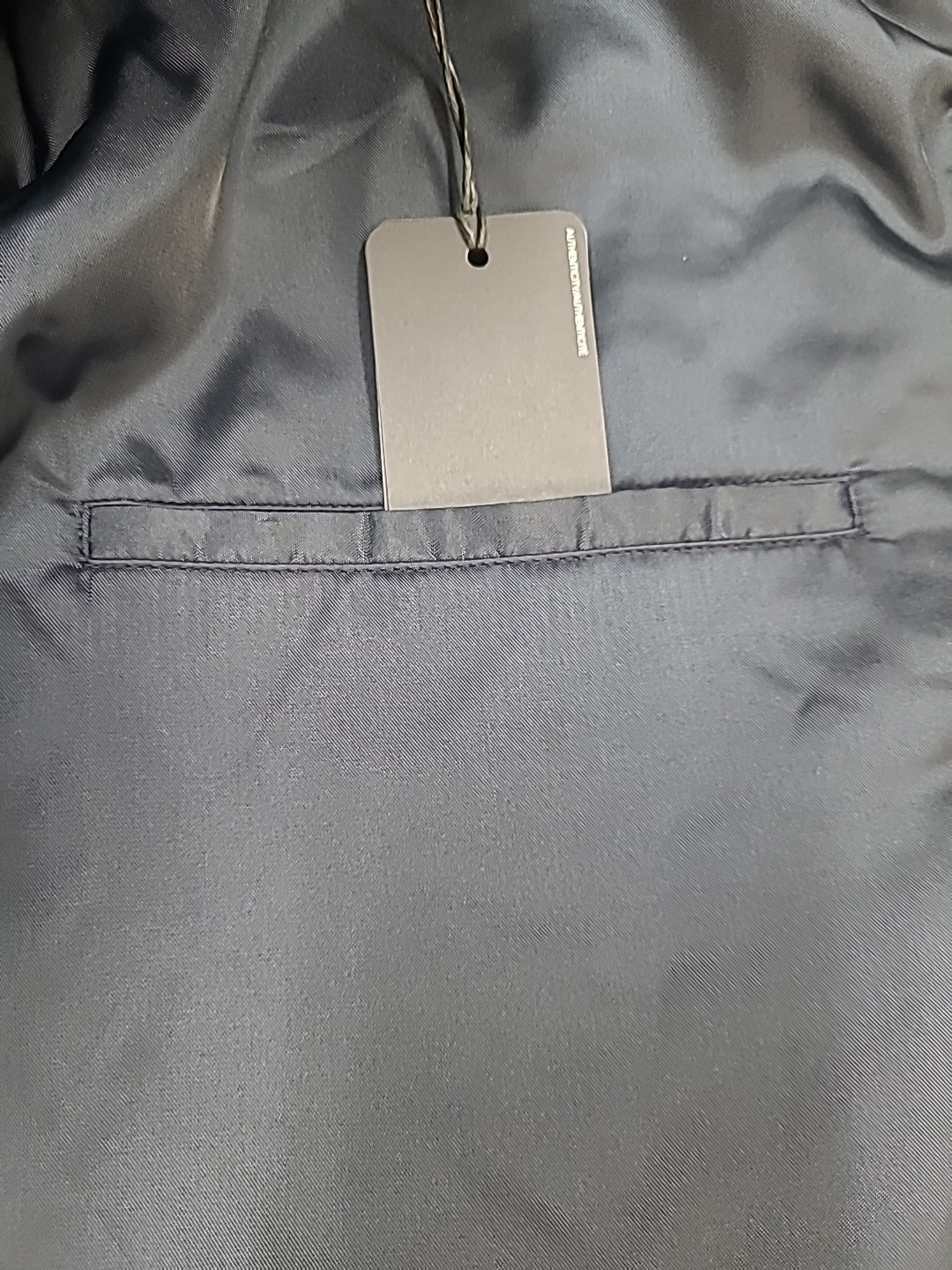 NEW Armani Exchange Blouson Jacket-Navy Mens Size Medium US