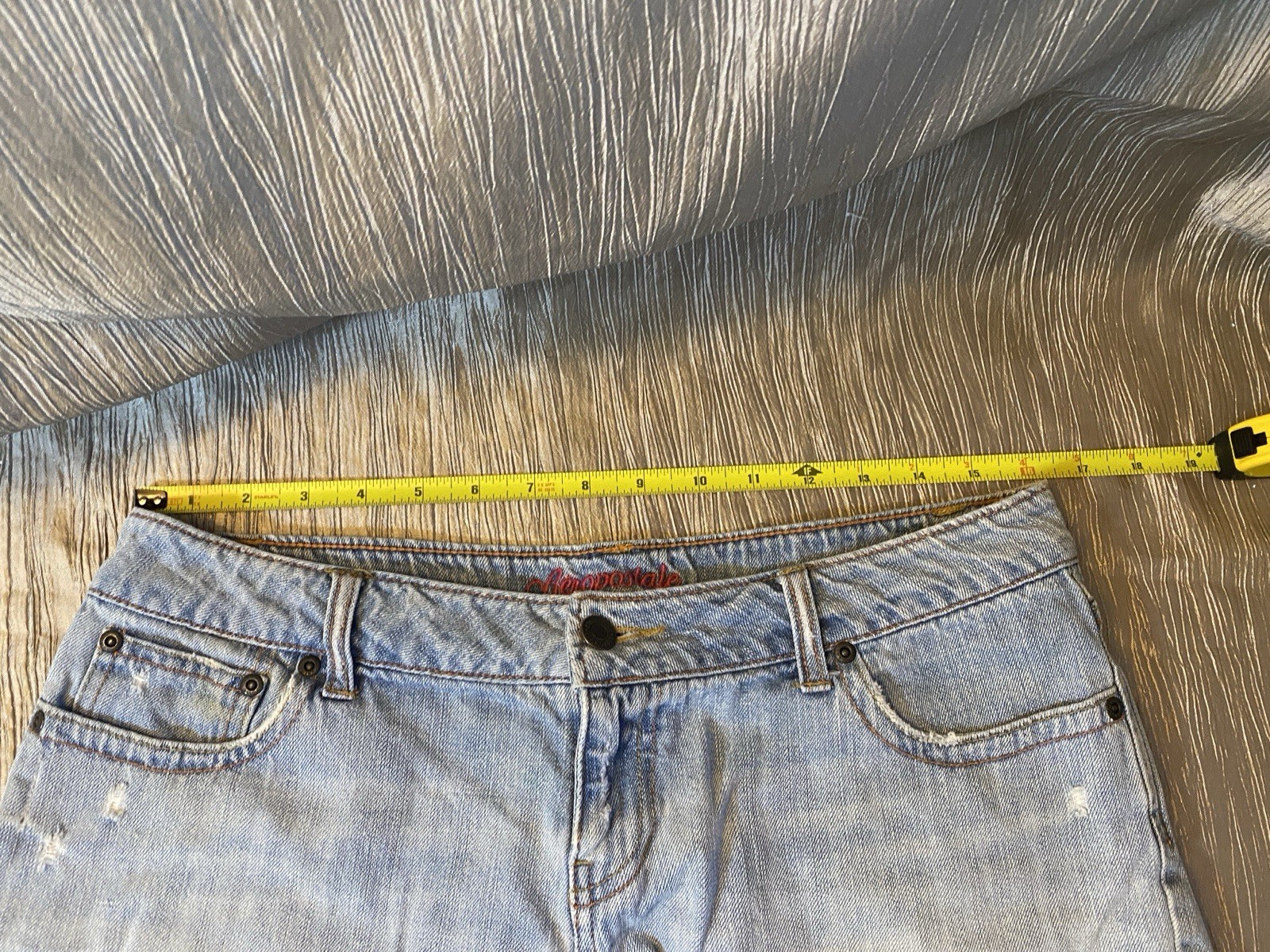 Aeropostale Jean Cutoff Shorts 9/10 100% Cotton
