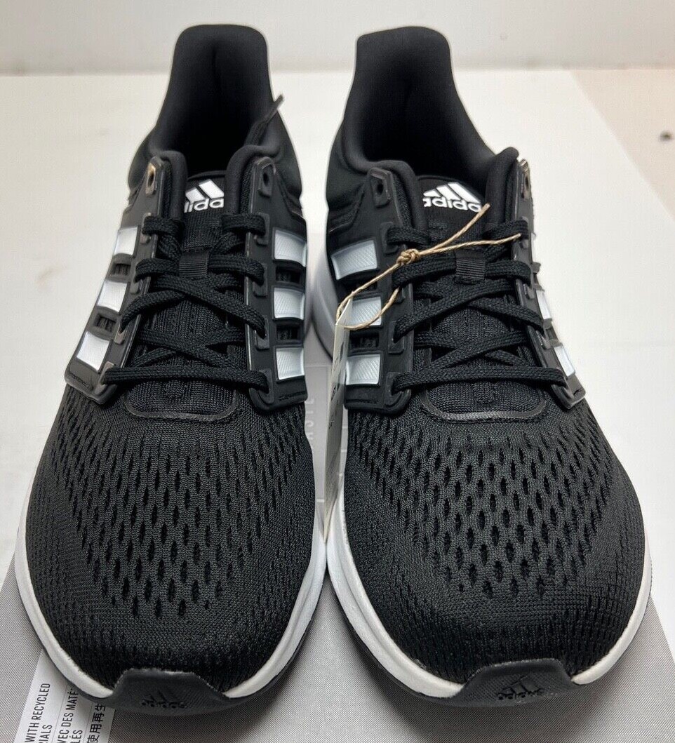 ADIDAS Men’s Running Shoes EQ21 Run Style # GY2190 Black NEW FREE Shipping