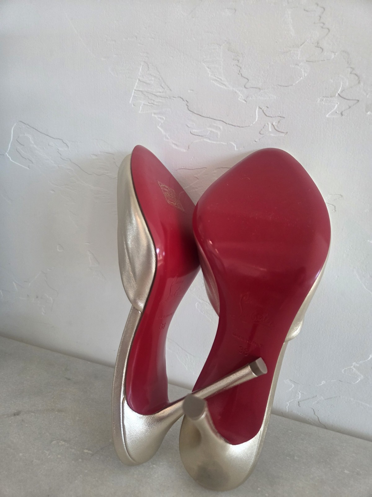 Christian Louboutin Peep Toe Heels