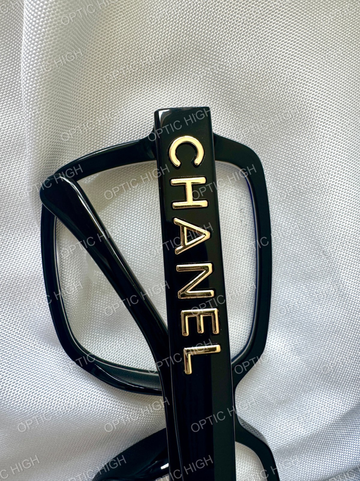 Brand New Chanel 5408 Women’s Transparent Black Acetate Eyeglasses