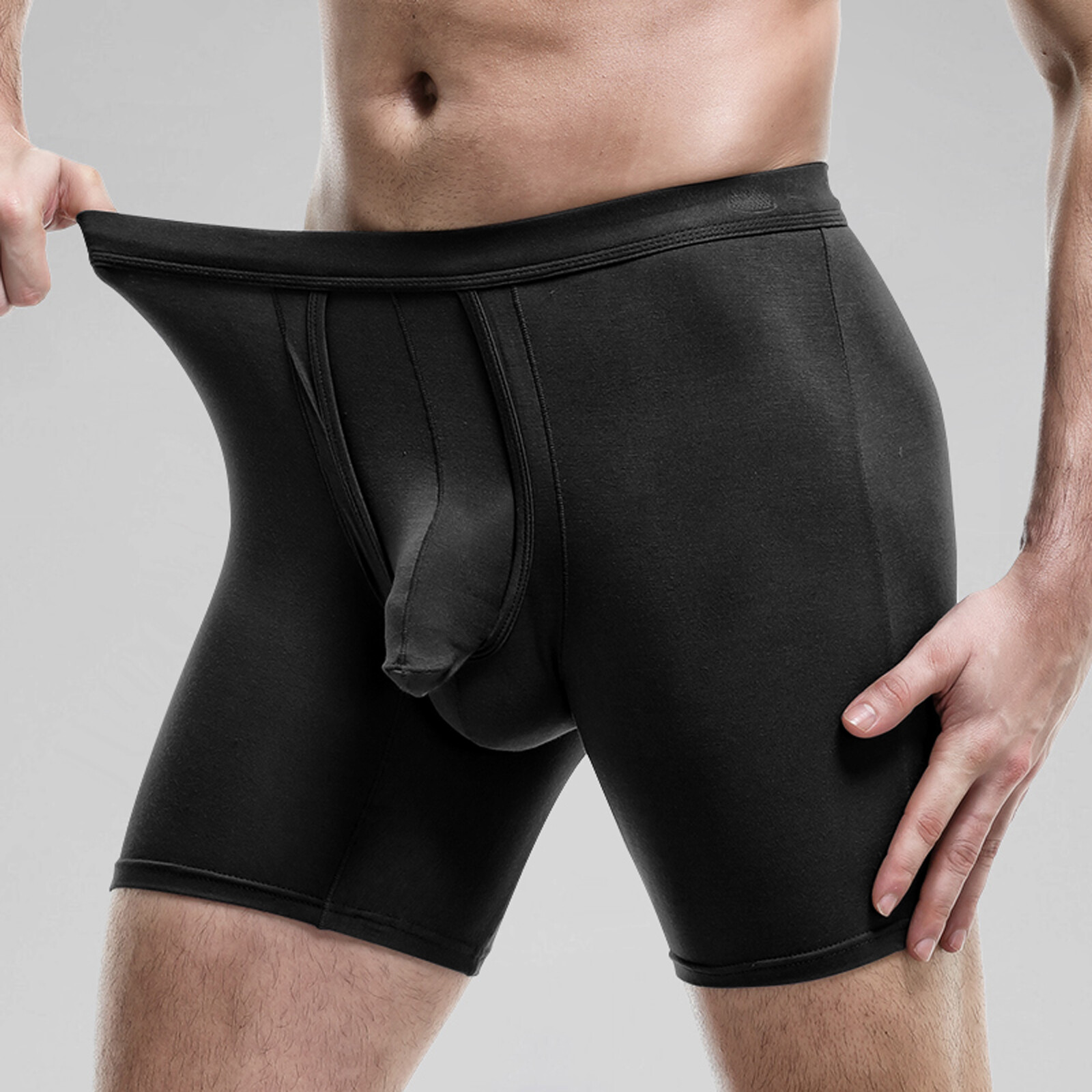 Men’s Underwear Boxer Briefs, Cool Comfort Moisture-wicking Breathable Underwear