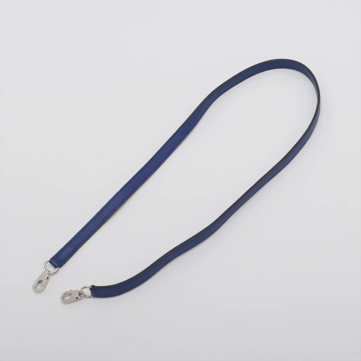Hermès Tiny Kelly Swift Blue Silver Metal Fittings □O: 2011