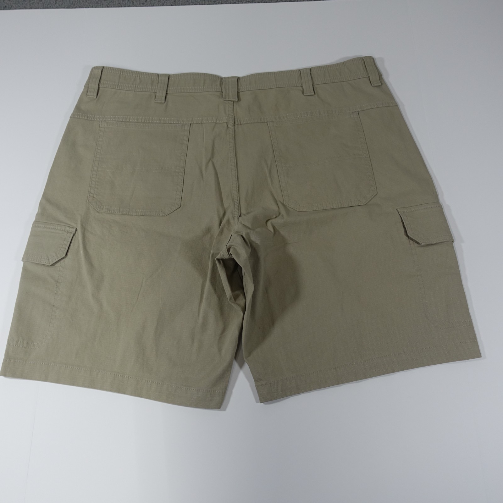 Copper and Oak Men Cargo Shorts 40 Ripstop Security Pocket Flex Waist Stretch