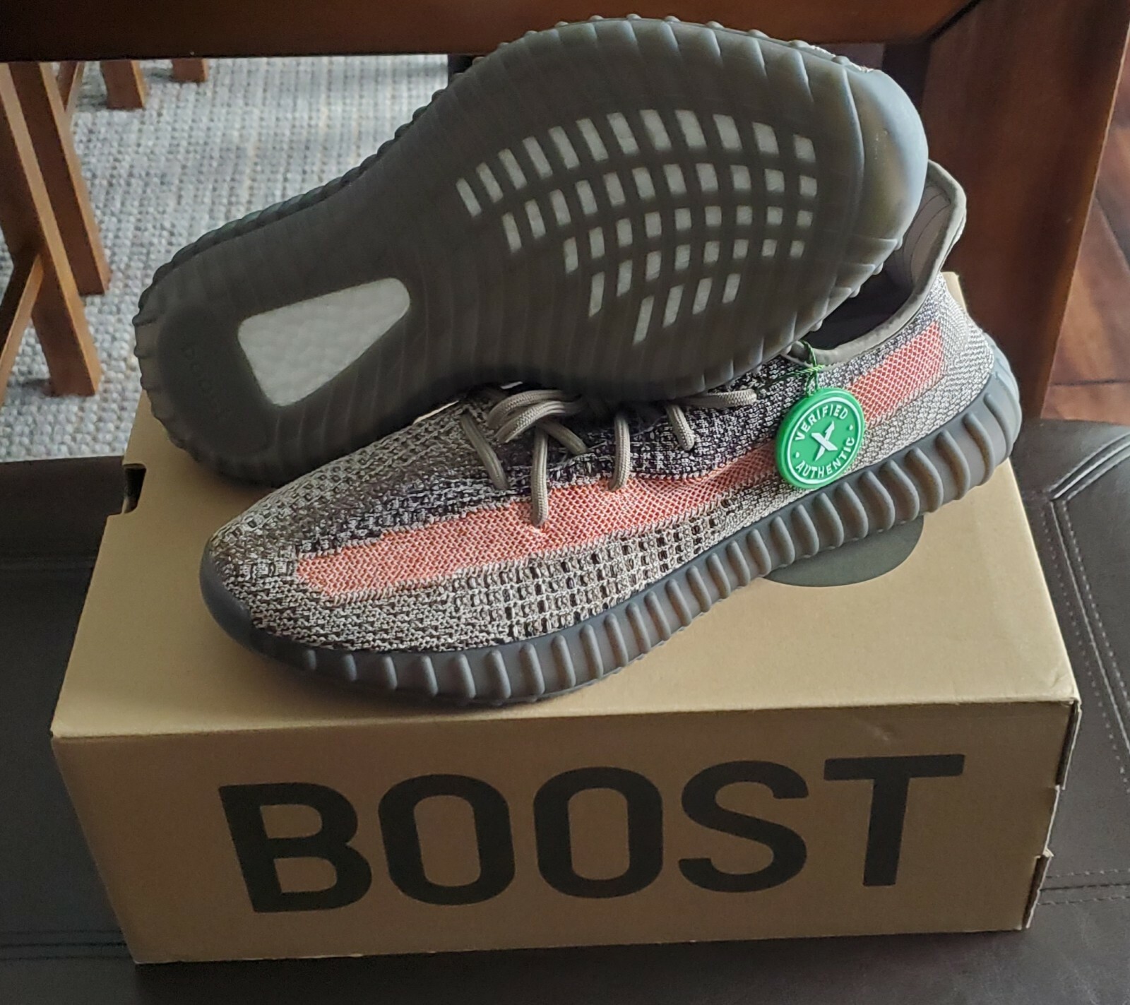 Adidas Yeezy Boost 350 V2 Ash Stone, Size 12.5