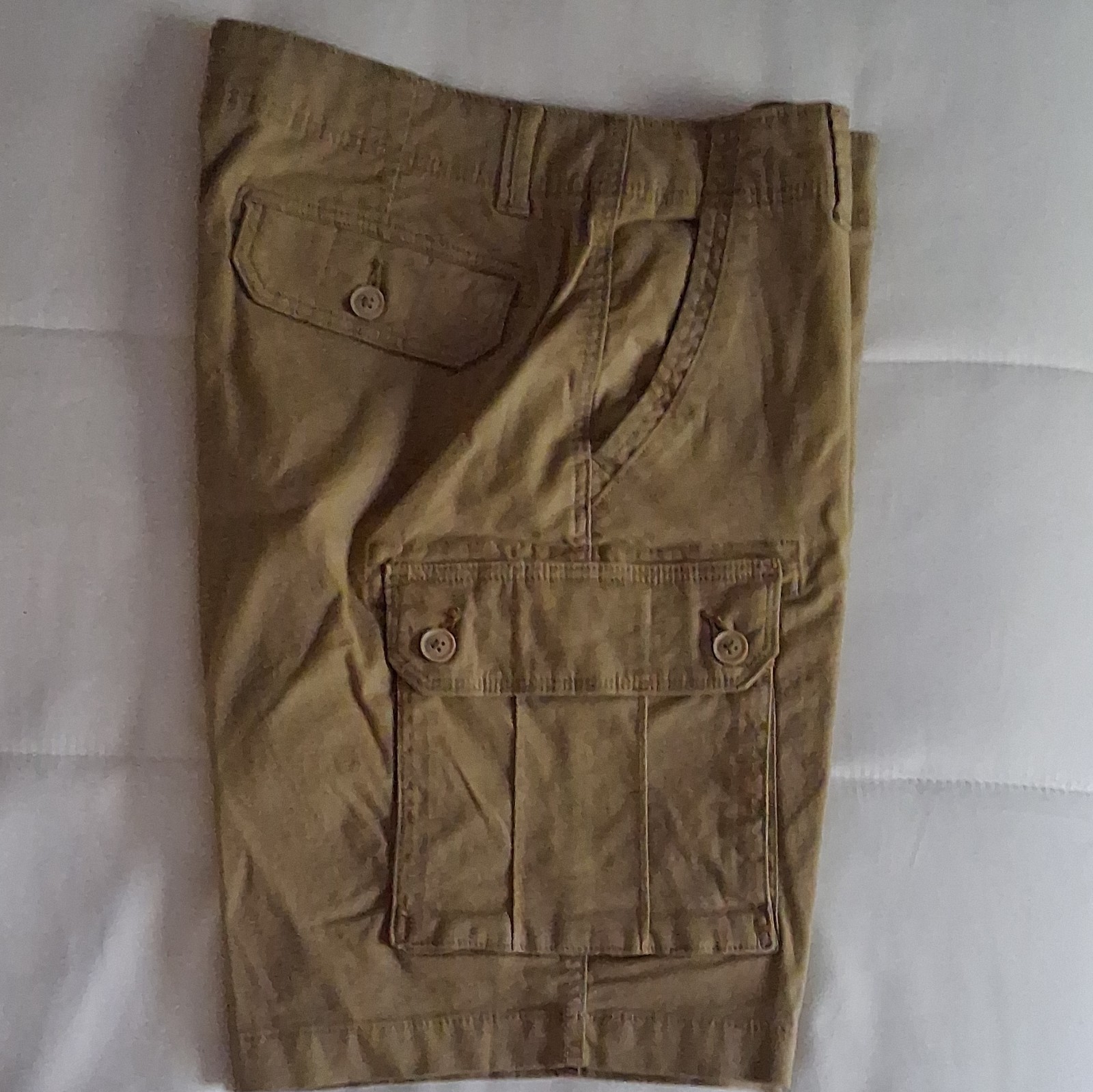 Sonoma Goods For Life Everyday Cargo Shorts Beige Stretch Cargo Pockets 10″