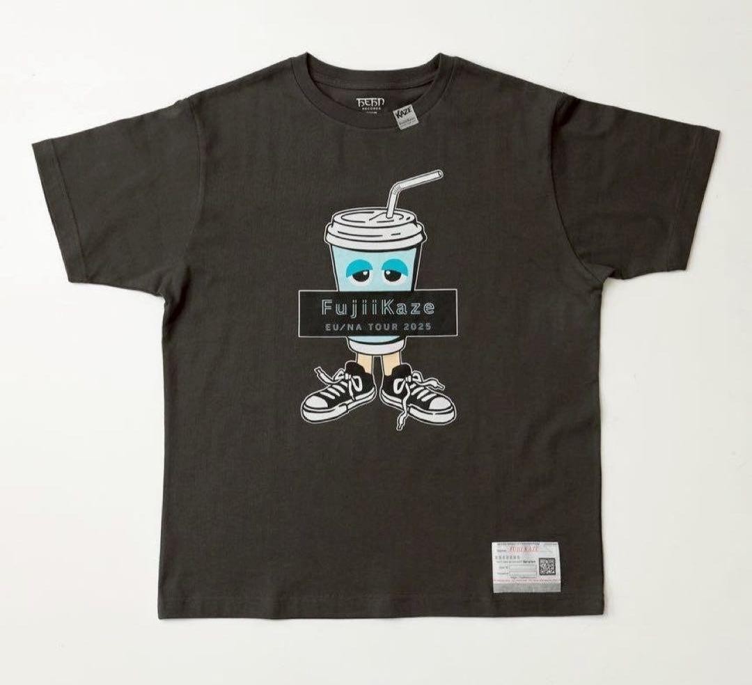 New XL Fujii Kaze Drink T shirt Fujii Kaze EU NA TOUR 2025 from Japan