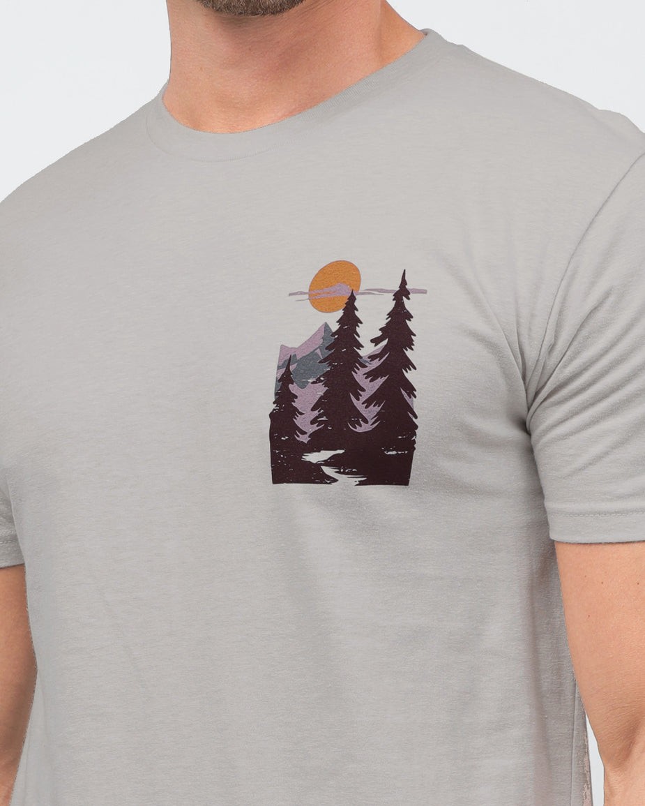 Purple Peaks Tee